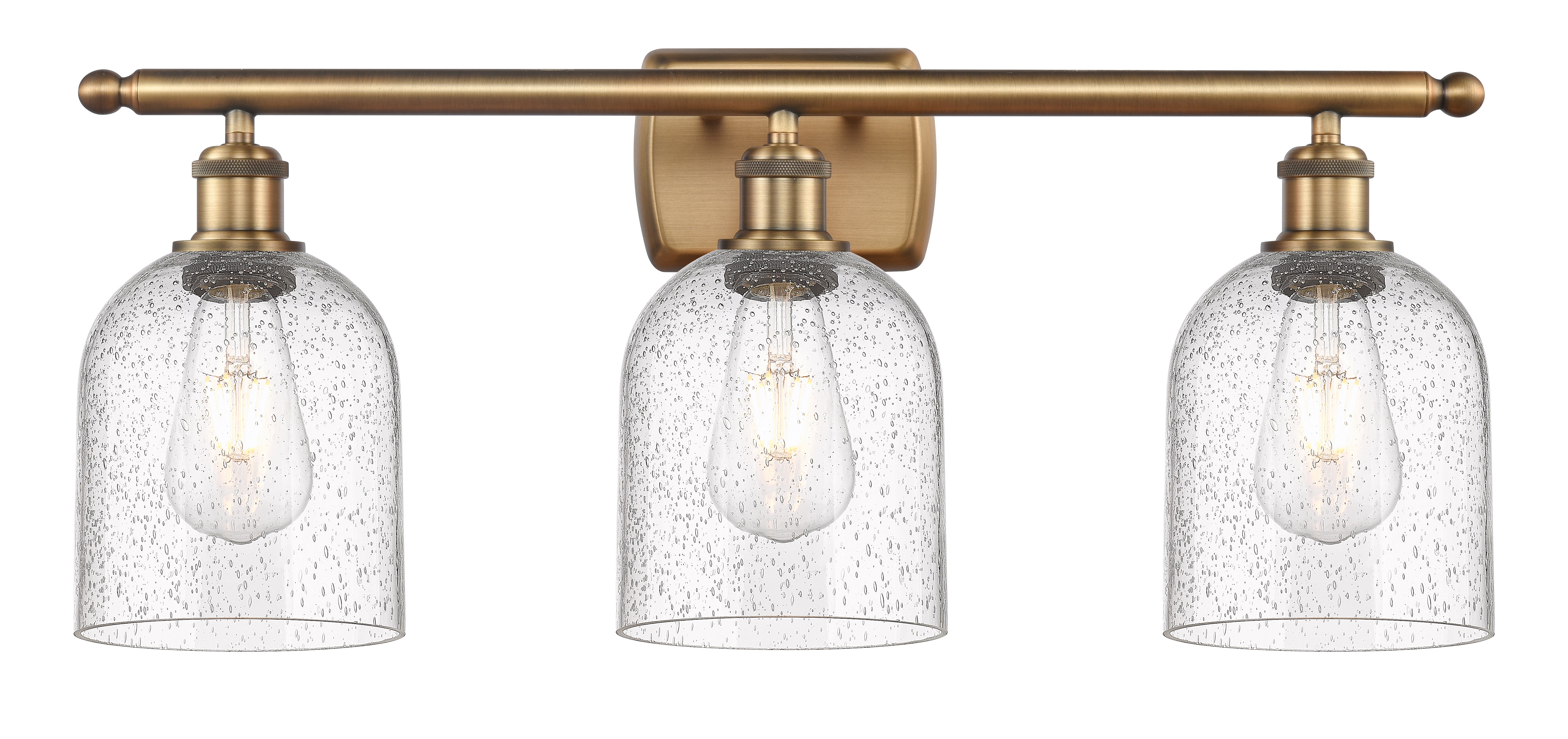 Ballston Bath Vanity Light Cast Brass Finish