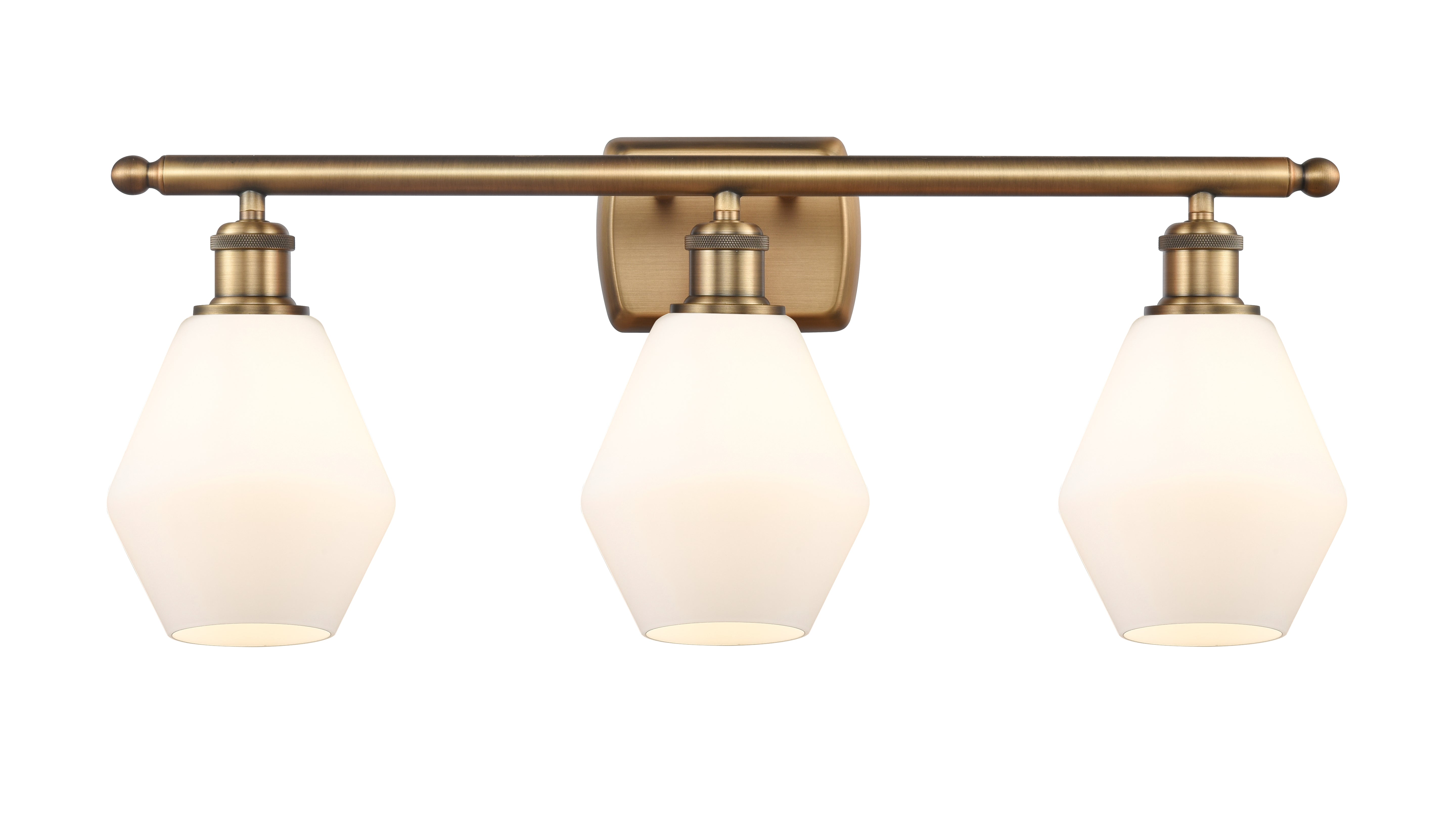 Ballston Bath Vanity Light Cast Brass Finish