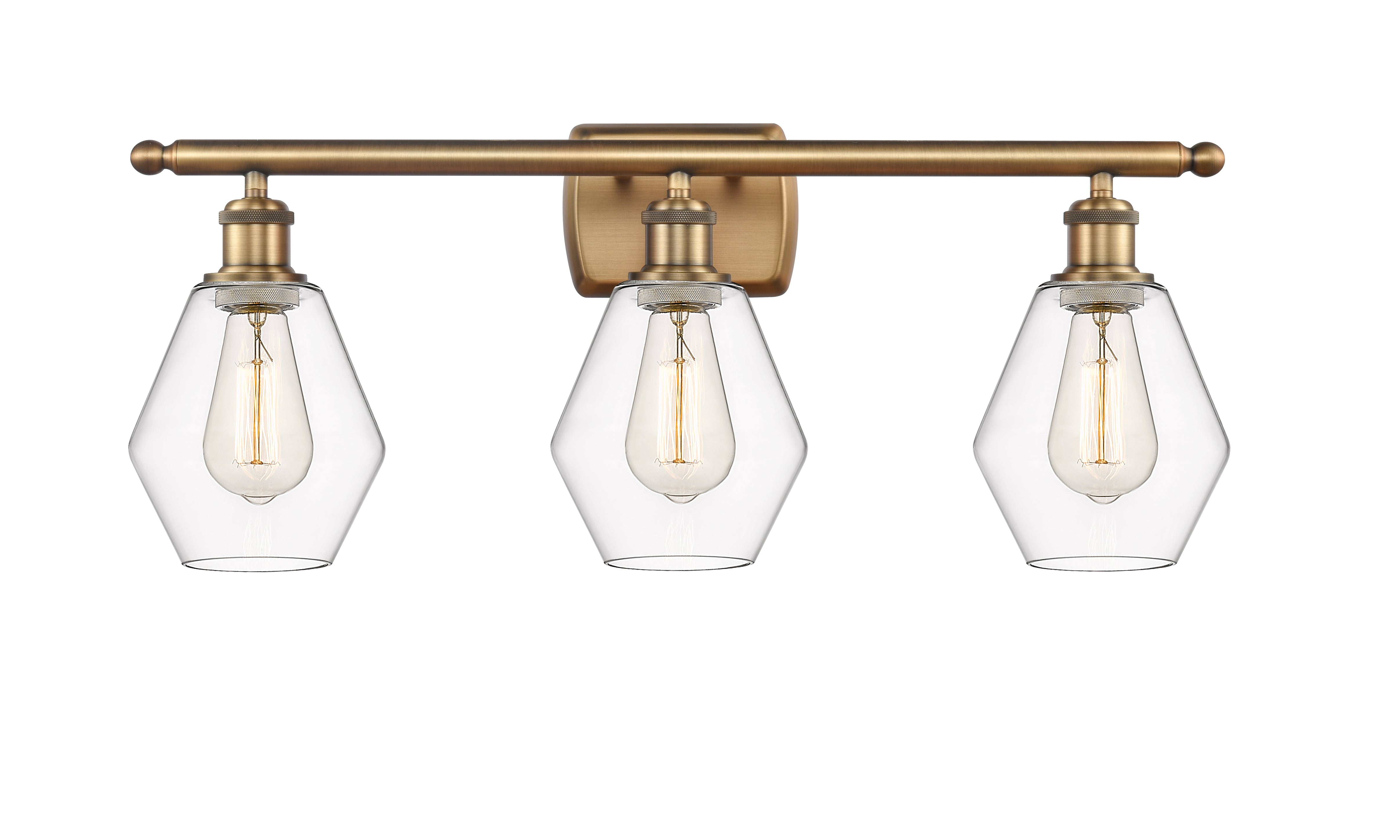 Ballston Bath Vanity Light Cast Brass Finish
