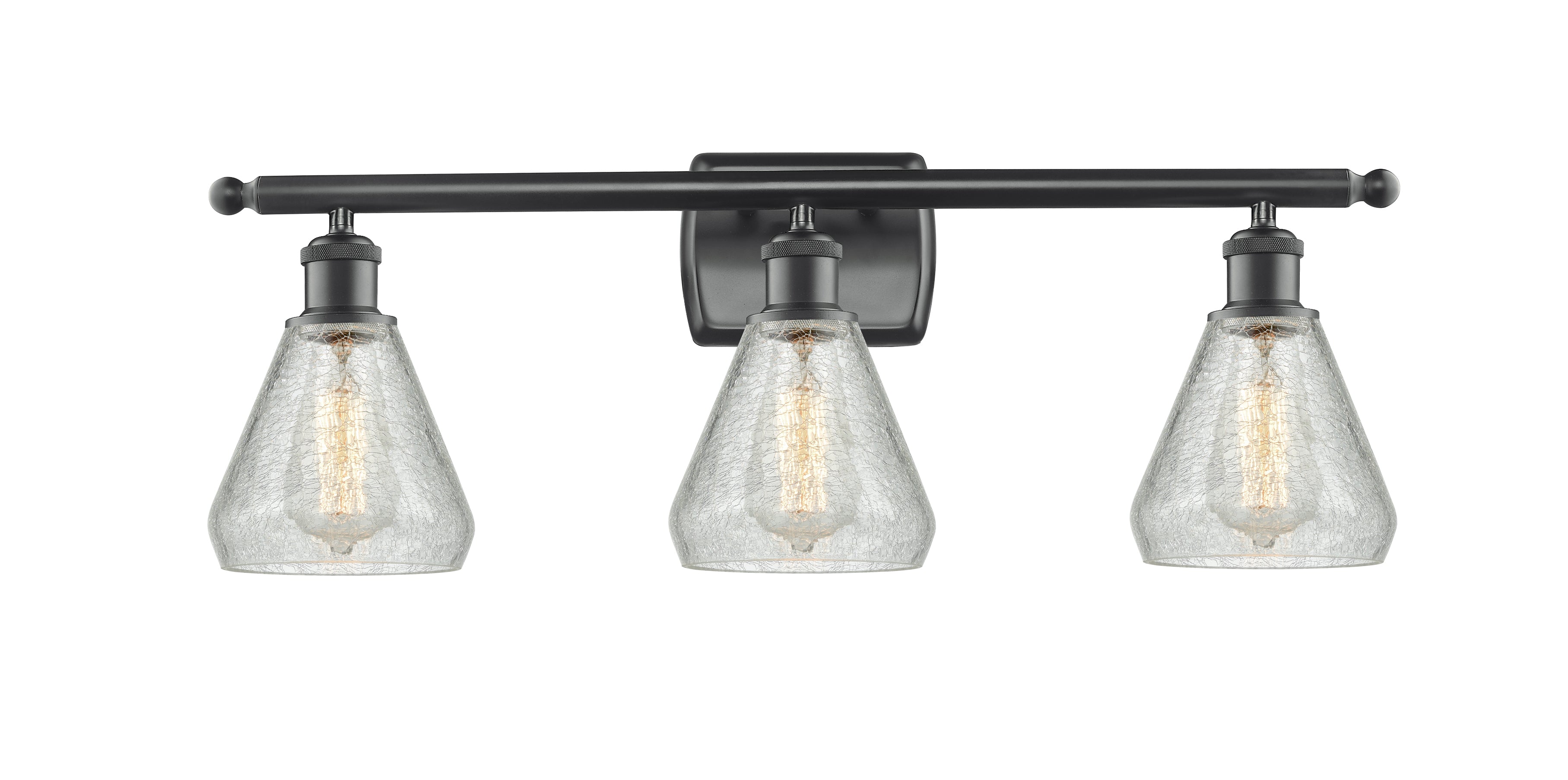 Ballston Bath Vanity Light Cast Brass Glass