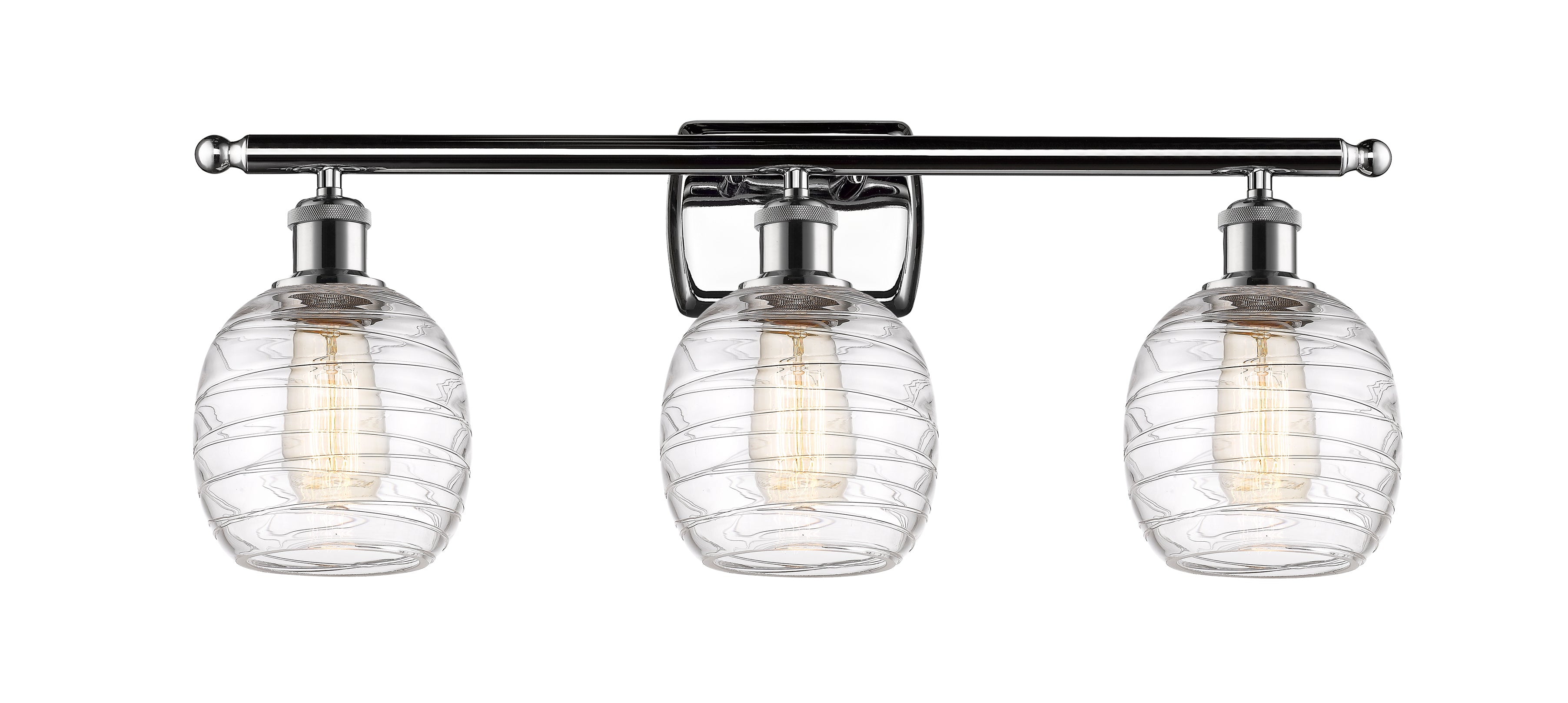 Ballston Bath Vanity Light Steel Cast Glass