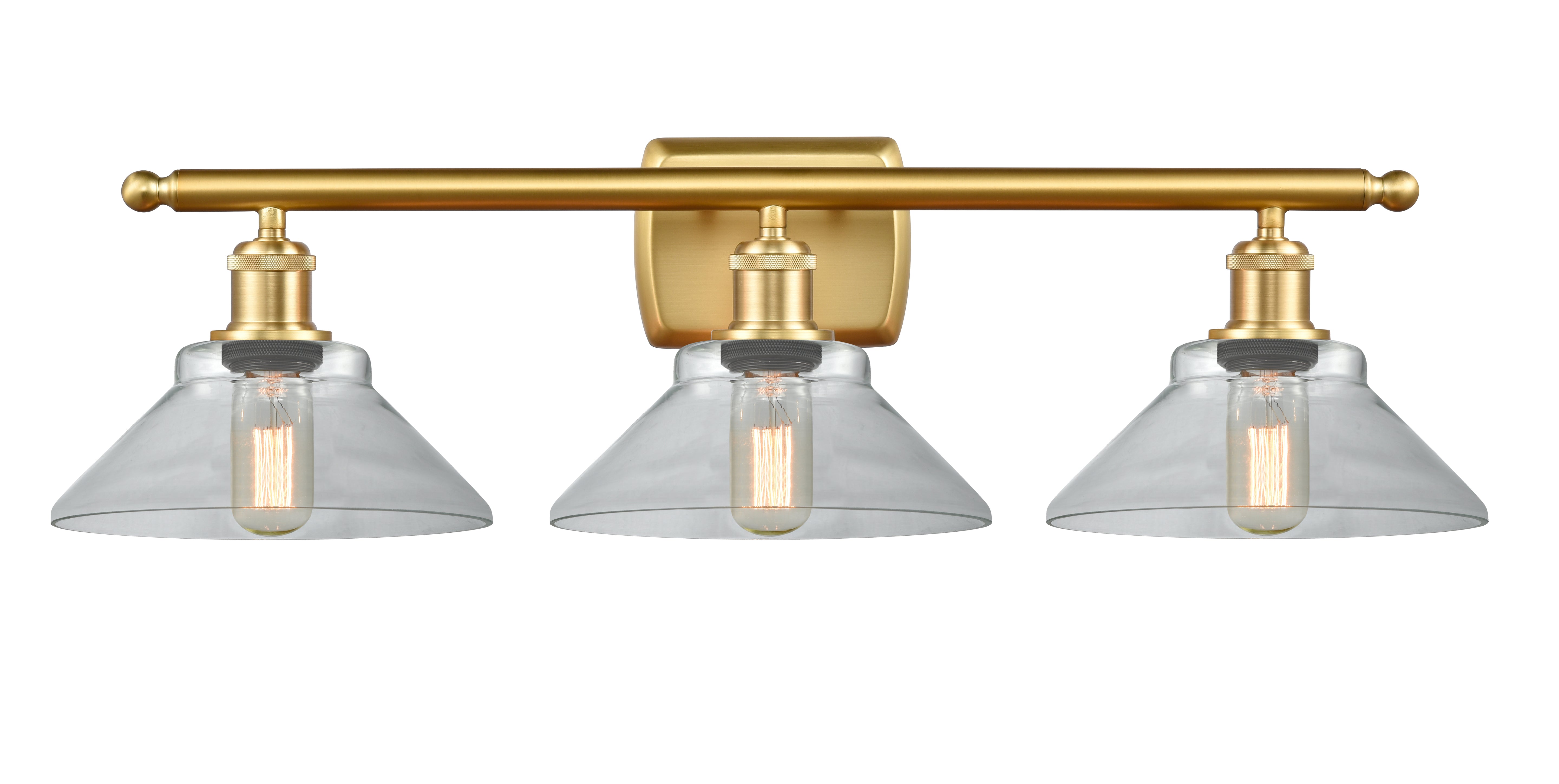 Ballston Bath Vanity Light Cast Brass Finish