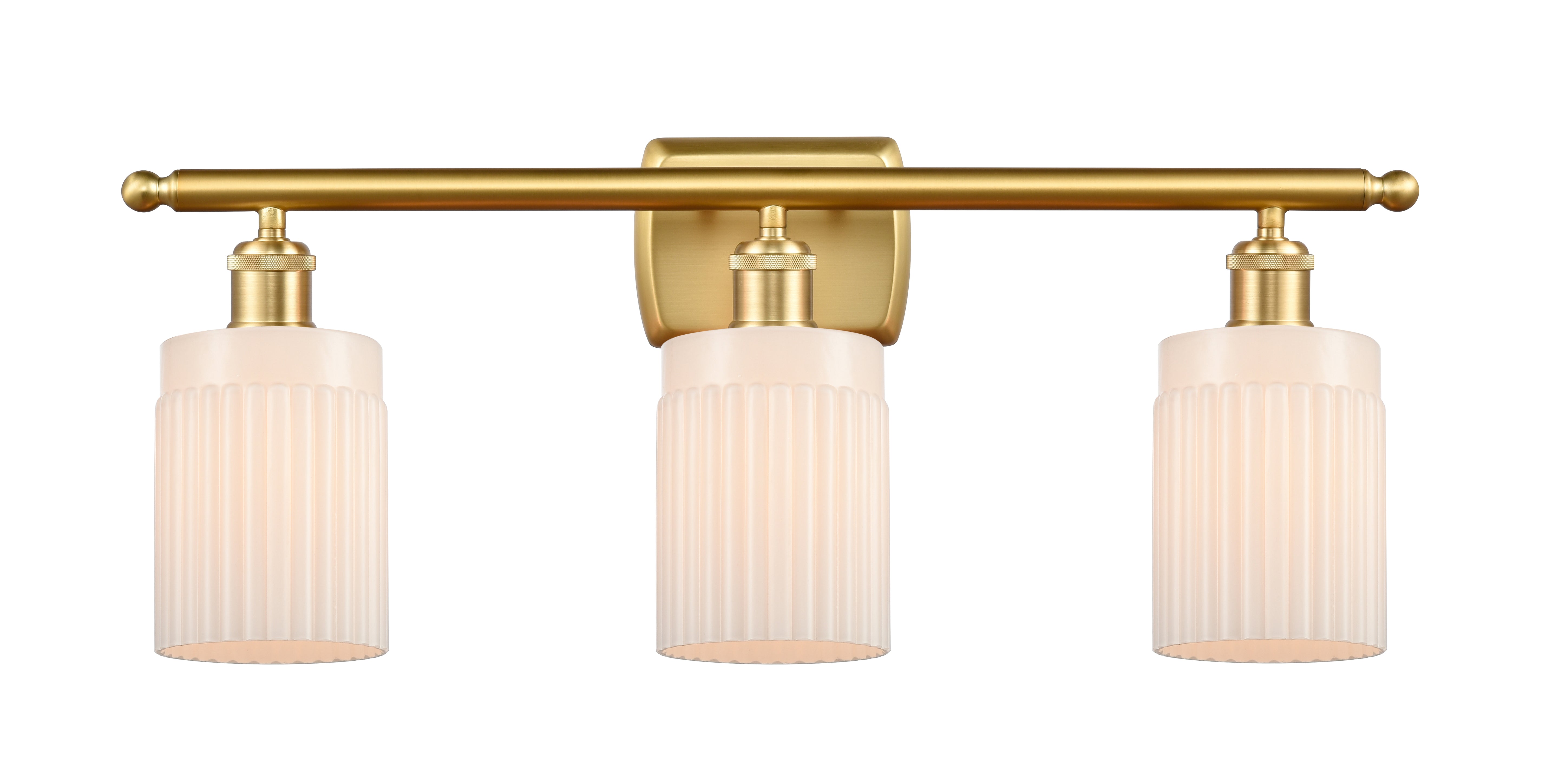 Ballston Bath Vanity Light Cast Brass 3 Lights