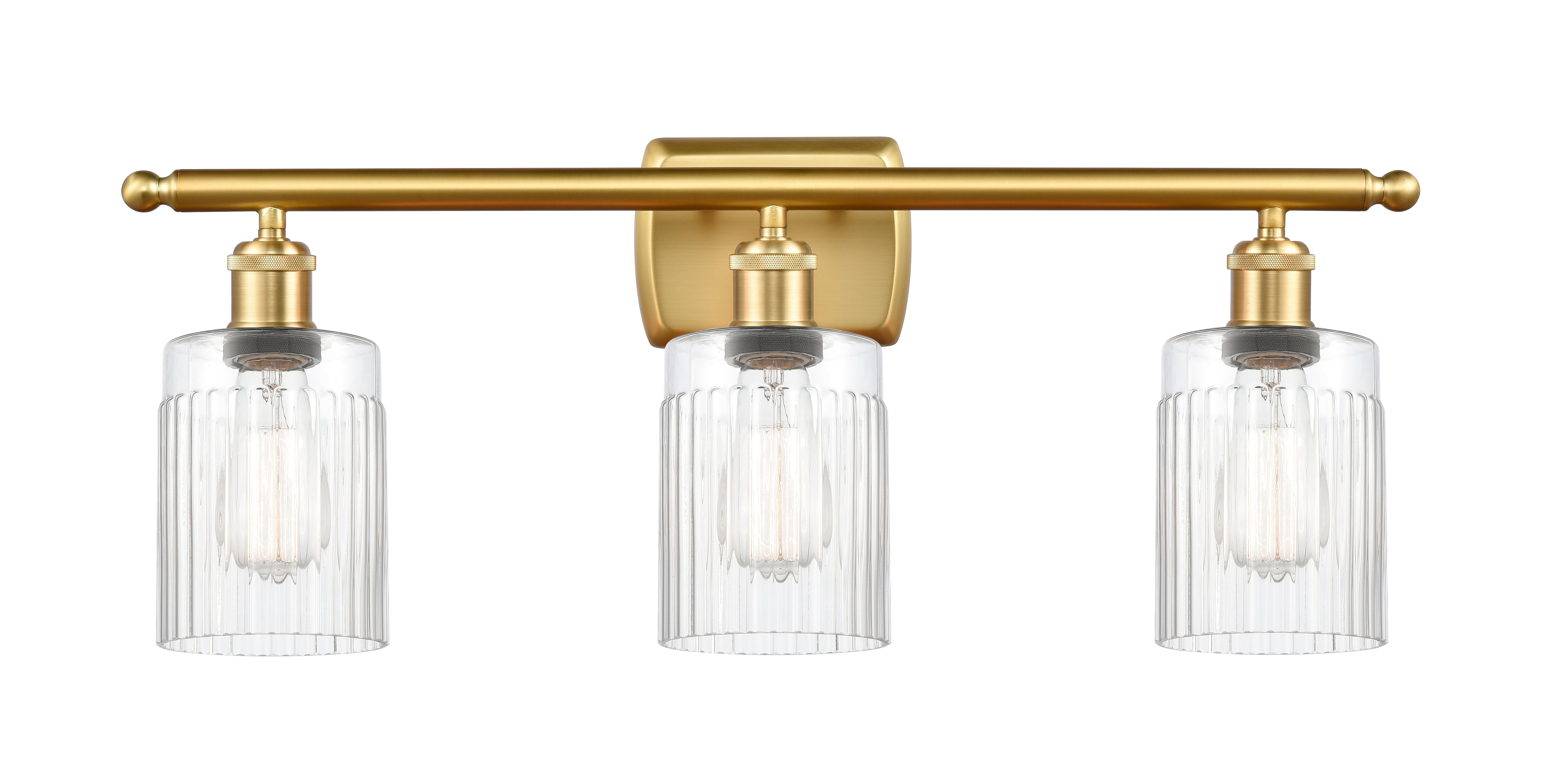 Ballston Bath Vanity Light Cast Brass 3 Lights