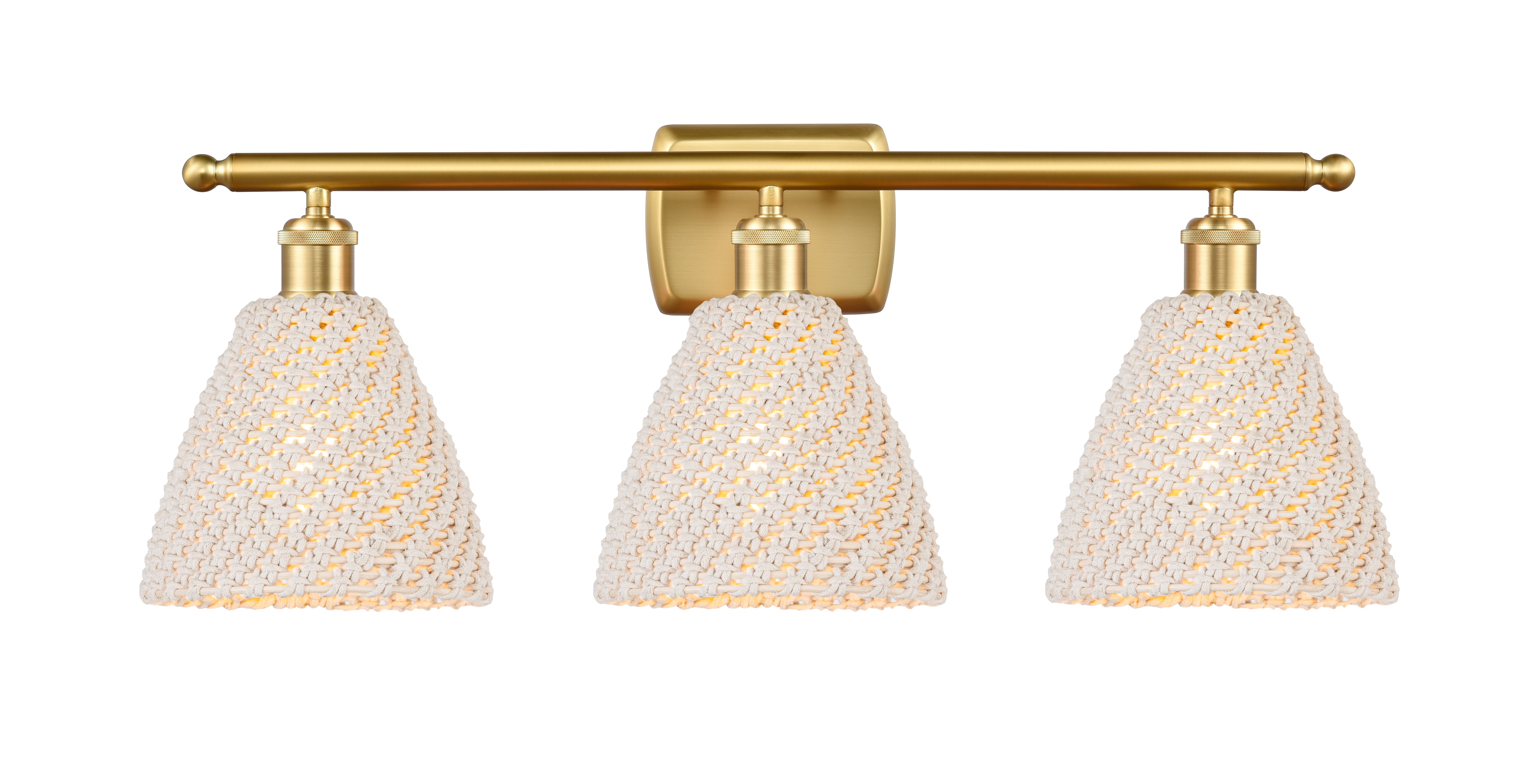 Ballston Bath Vanity Light Cast Brass 3 Light