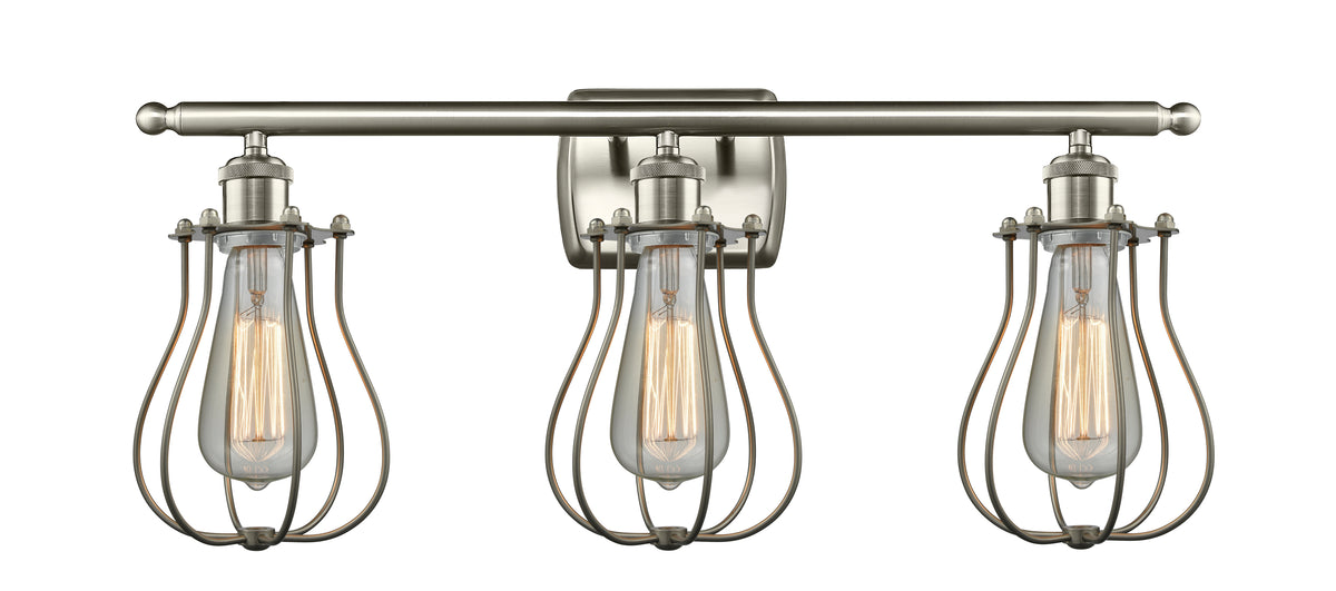 Muselet 26-Inch 3-Light Bath Vanity Light with LED Bulbs