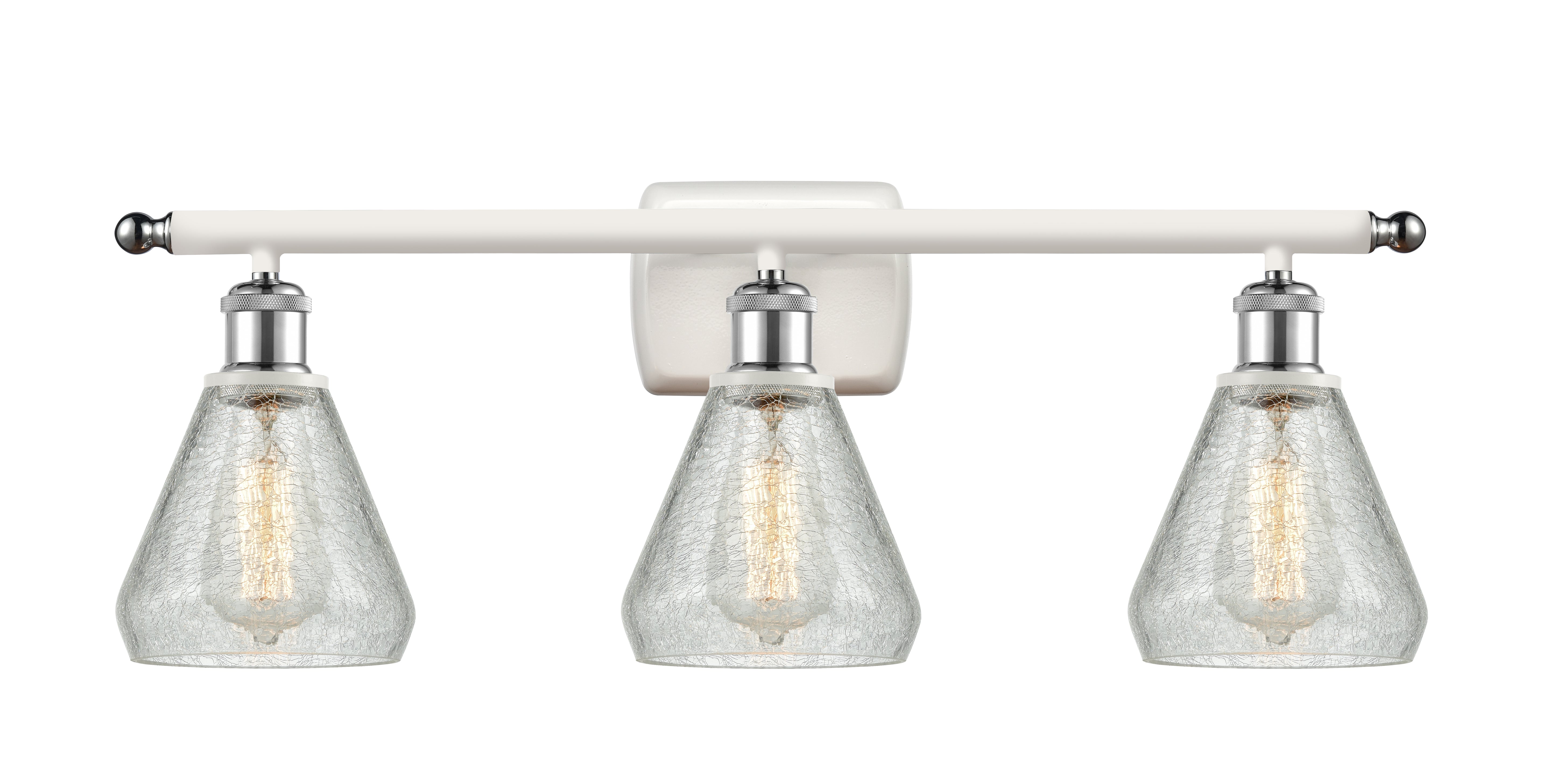 Ballston Bath Vanity Light Cast Brass Glass