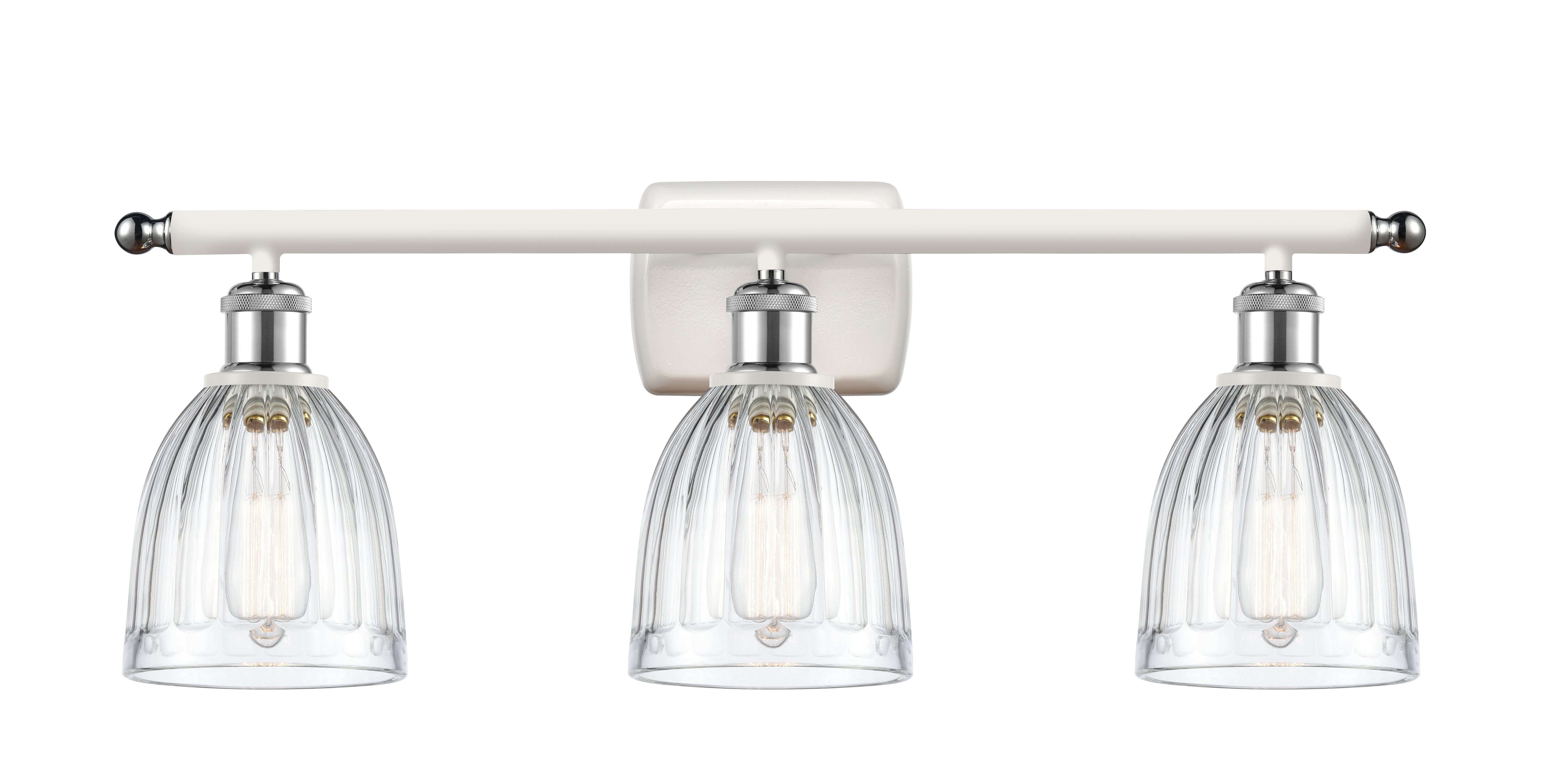 Ballston Bath Vanity Light 3 Lights Steel