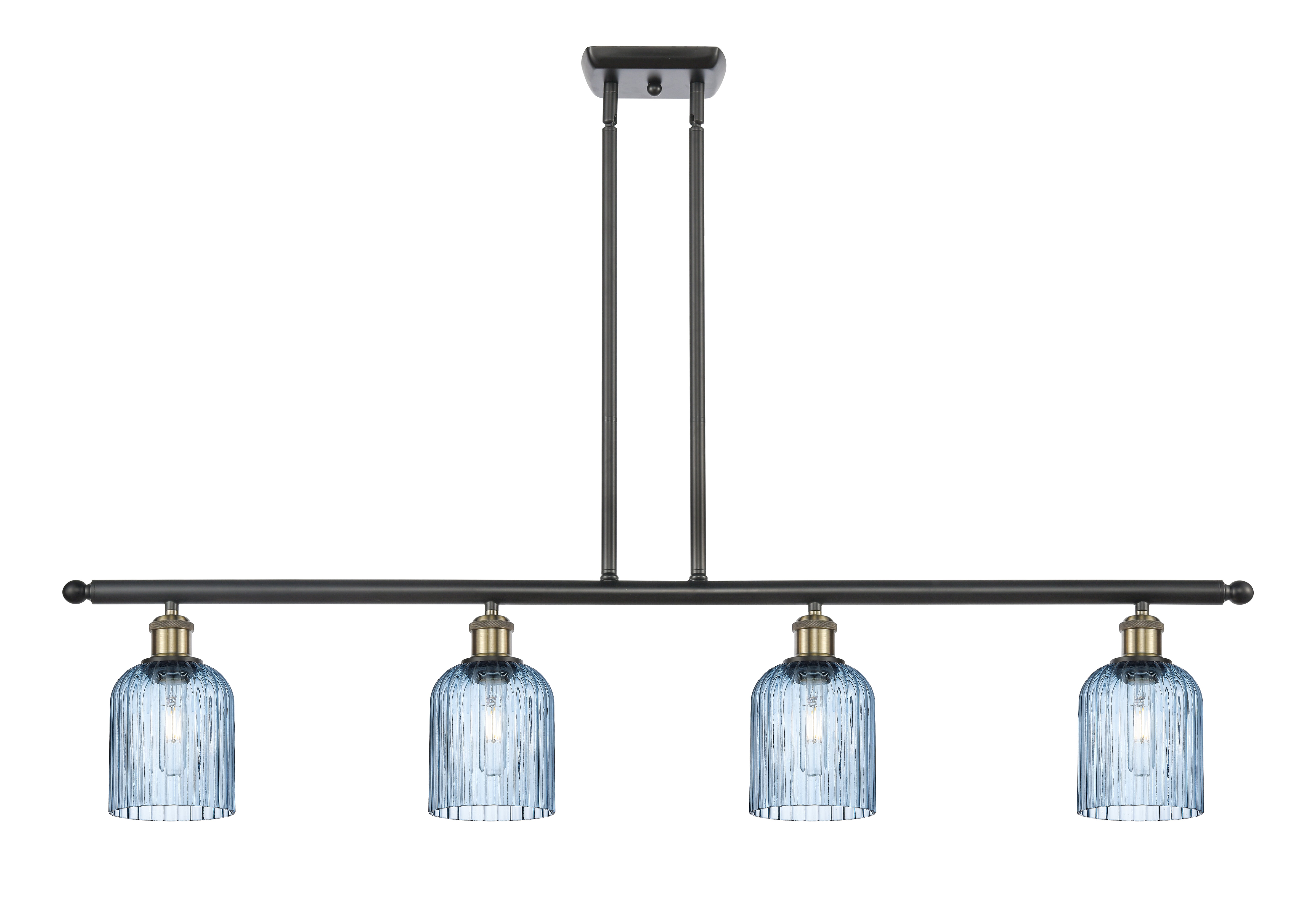 Ballston Island Light Cast Brass Finish