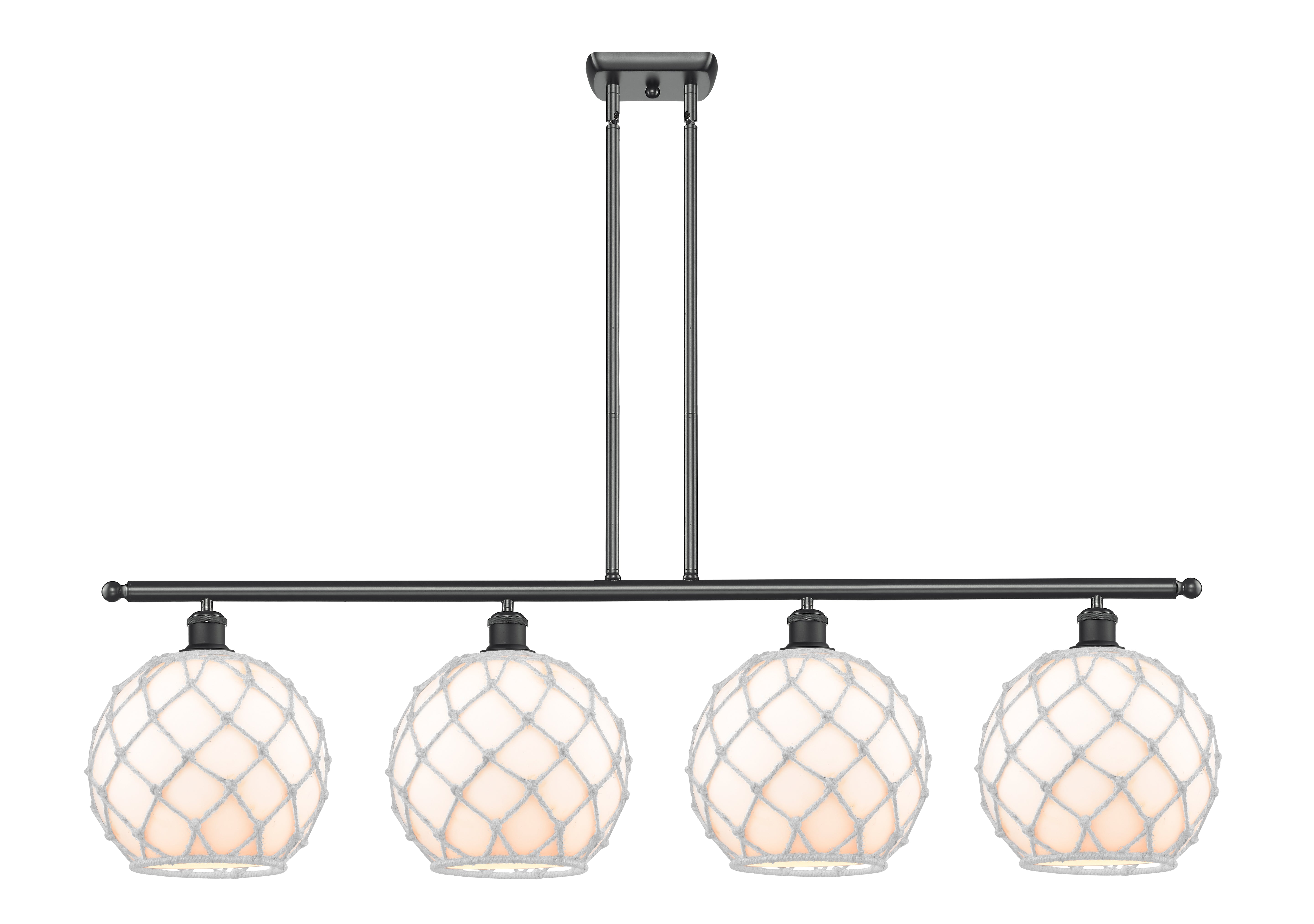 Ballston Island Light Cast Brass Finish