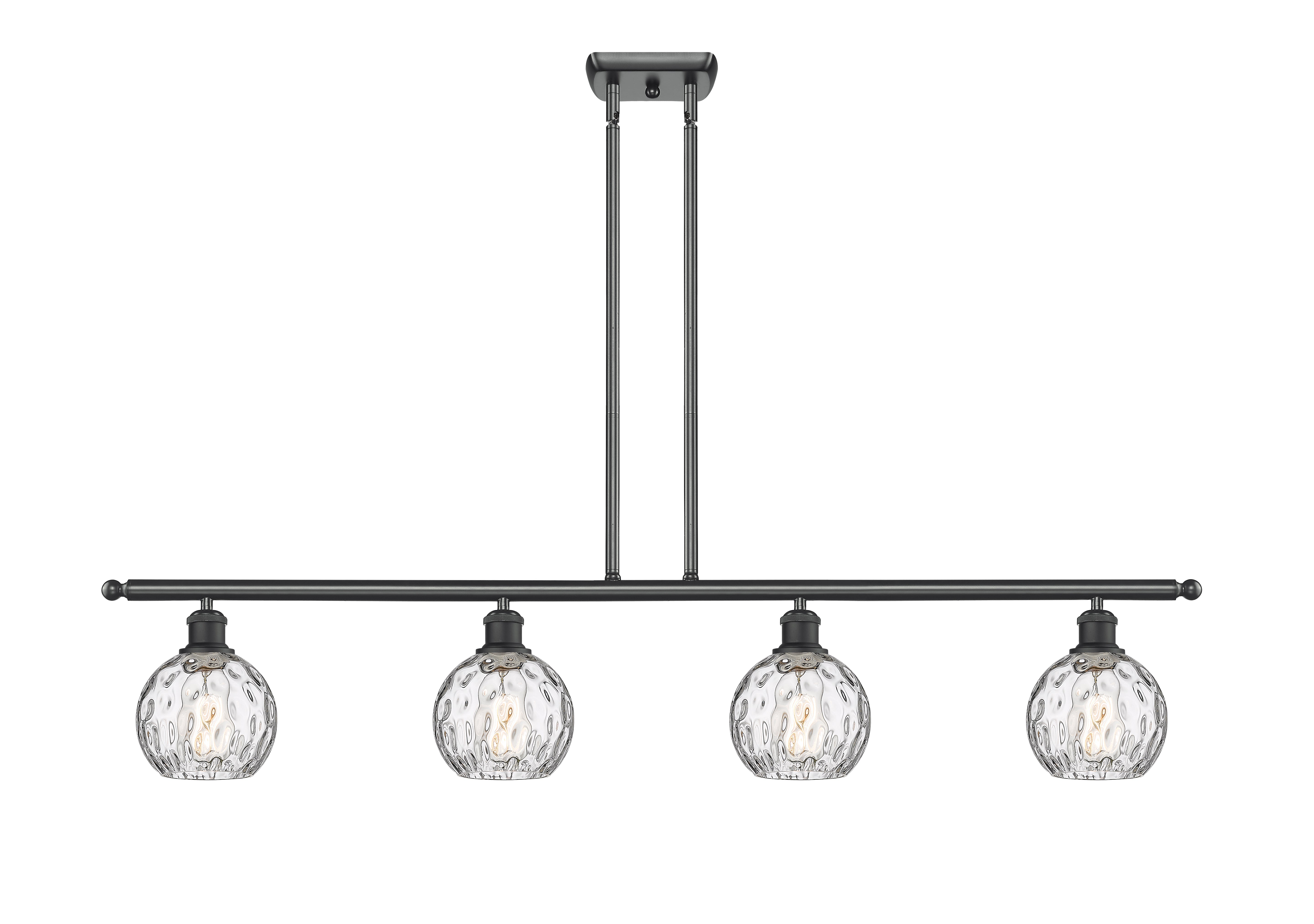 Ballston Island Light Cast Brass Finish