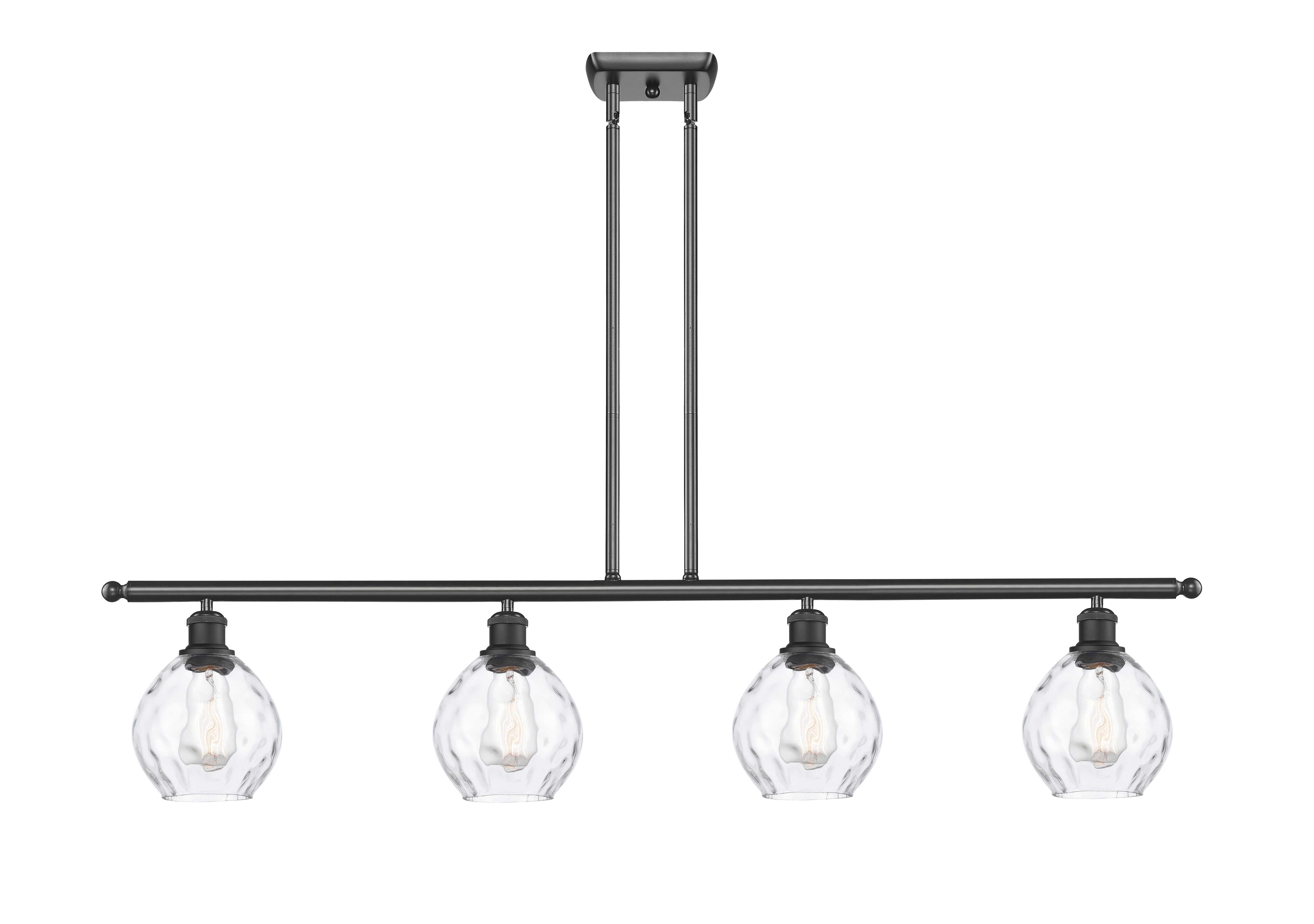 Ballston Island Light Cast Brass 6 Light