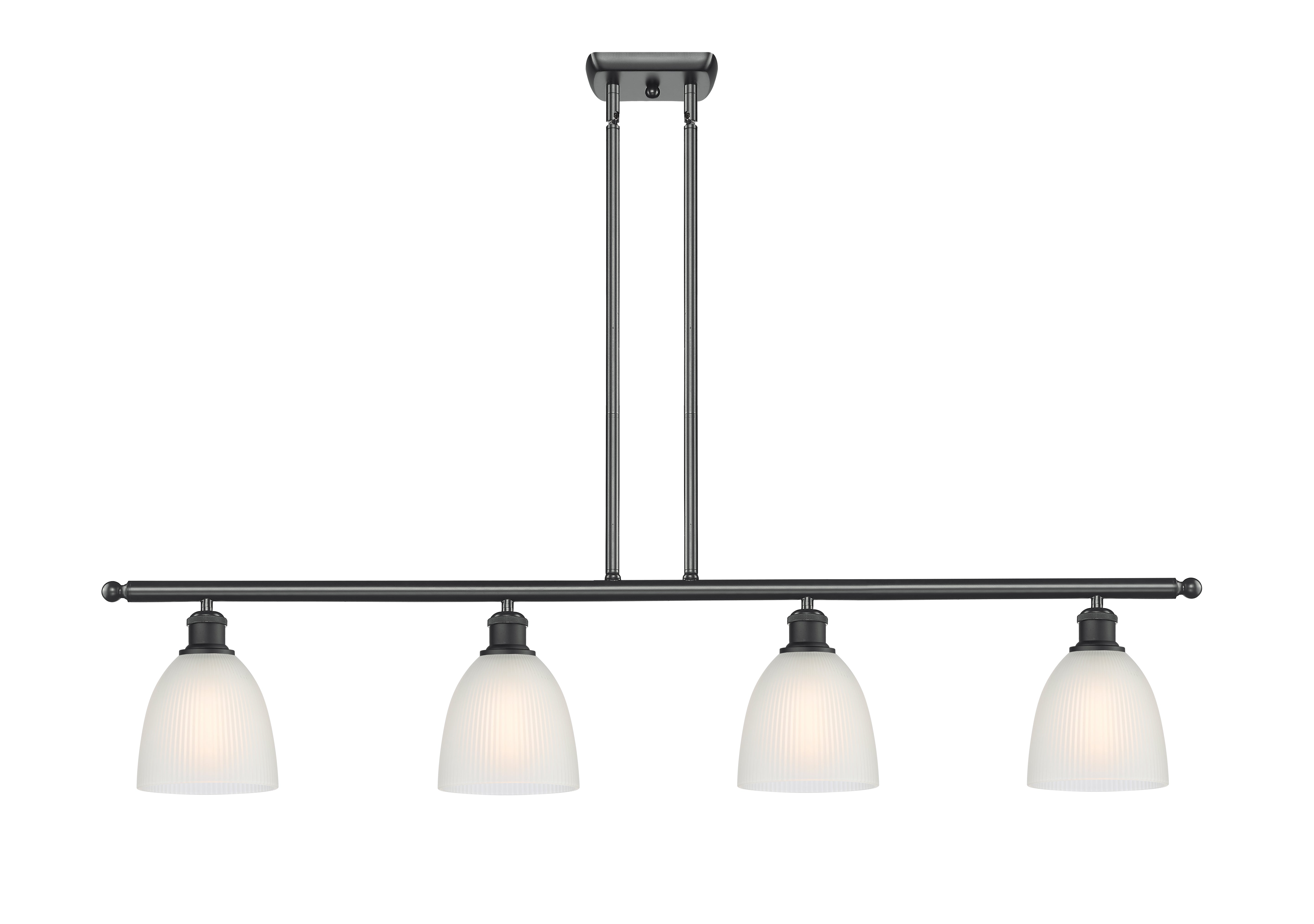 Ballston Island Light Cast Brass Finish