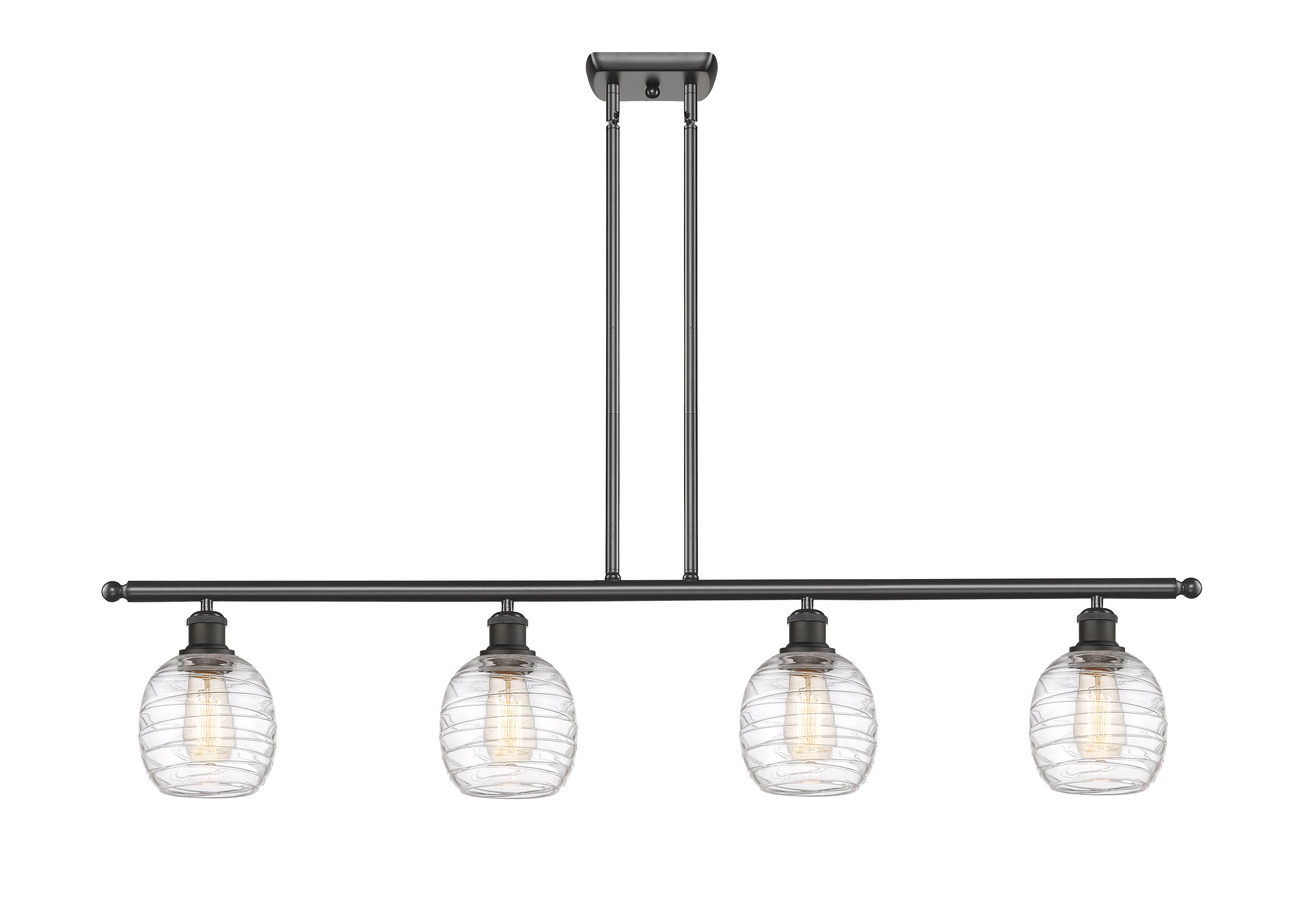 Ballston Island Light Cast Brass Finish