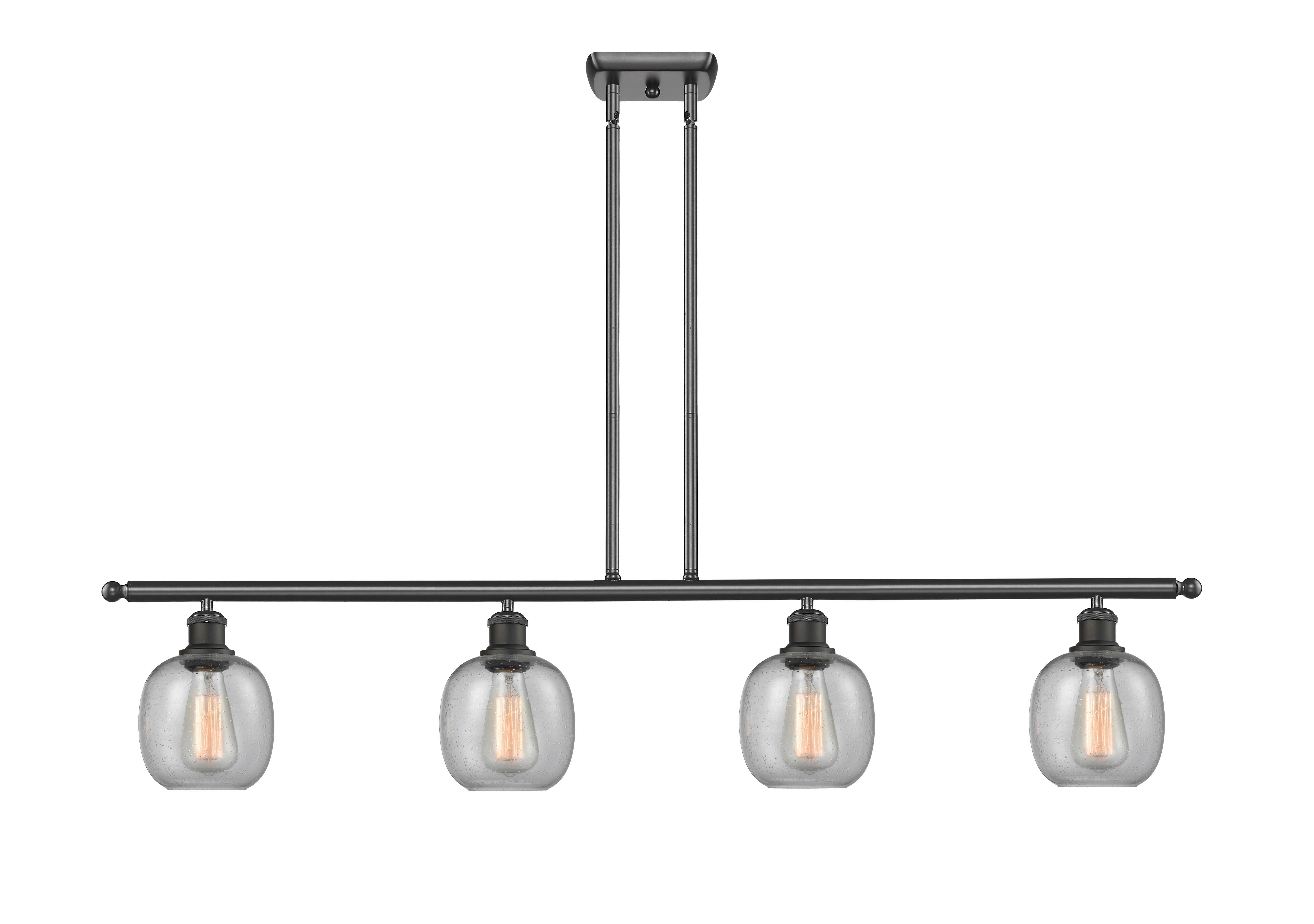 Ballston Island Light Cast Brass Finish