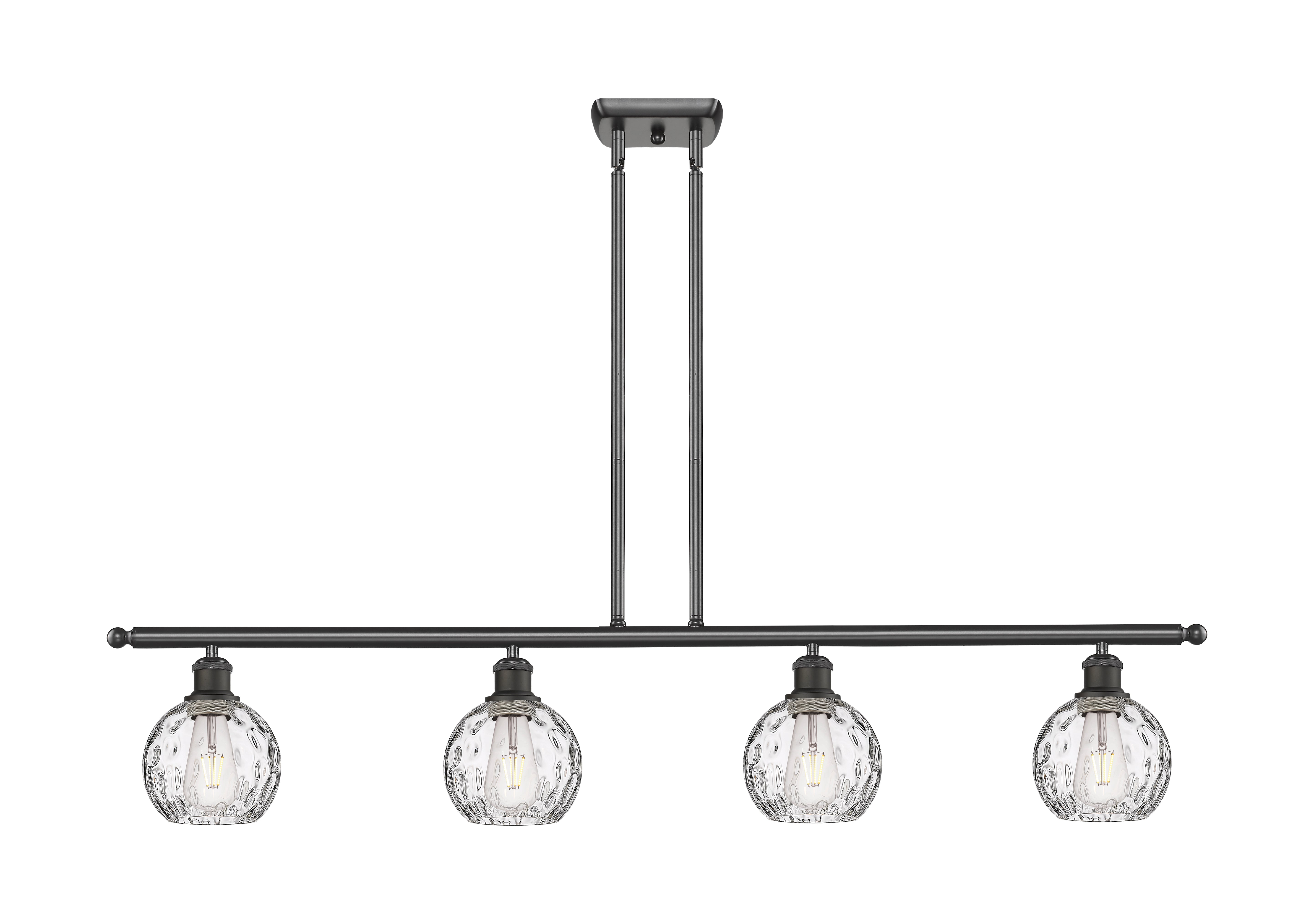 Ballston Island Light Cast Brass Finish