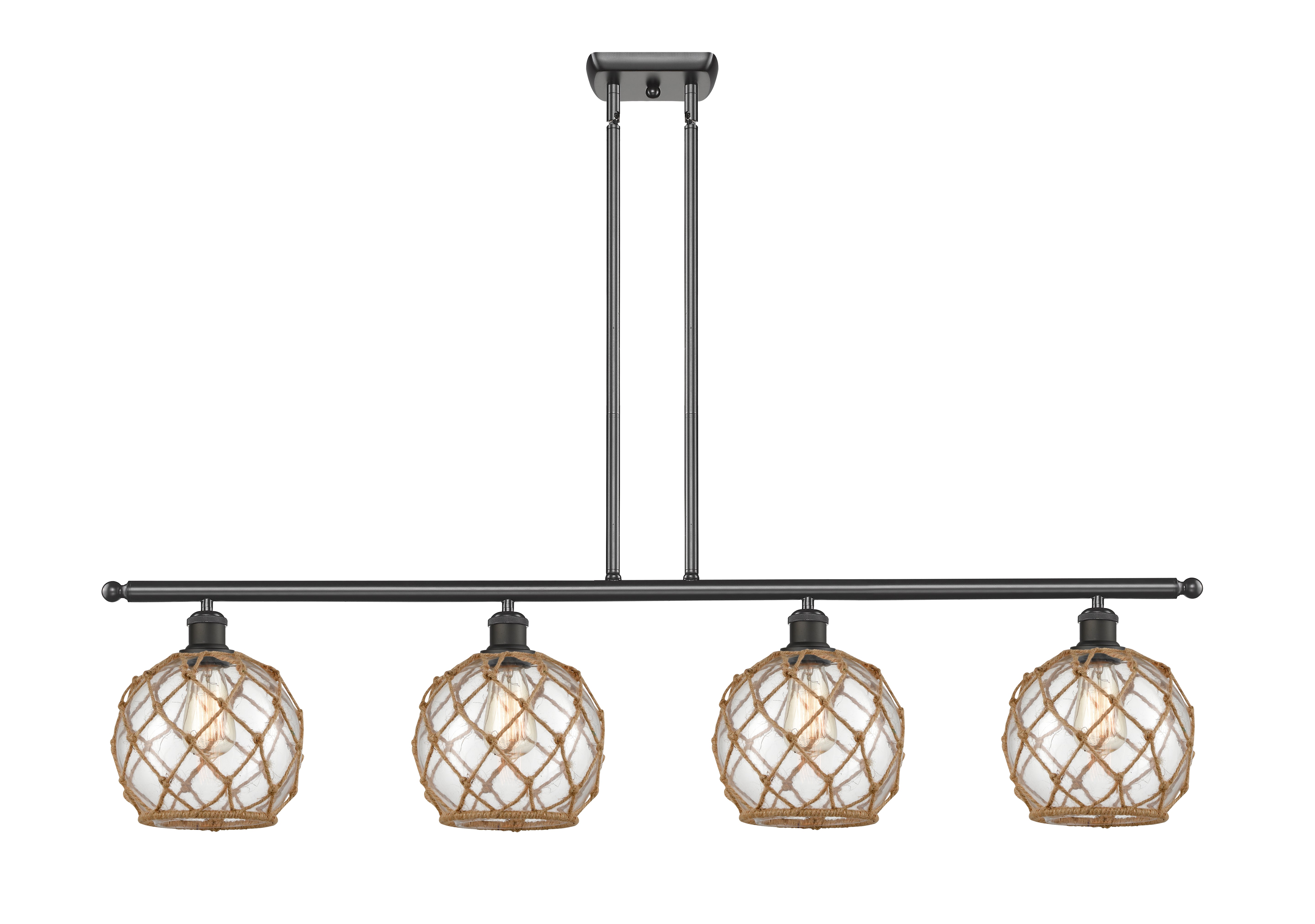 Ballston Island Light Cast Brass Finish