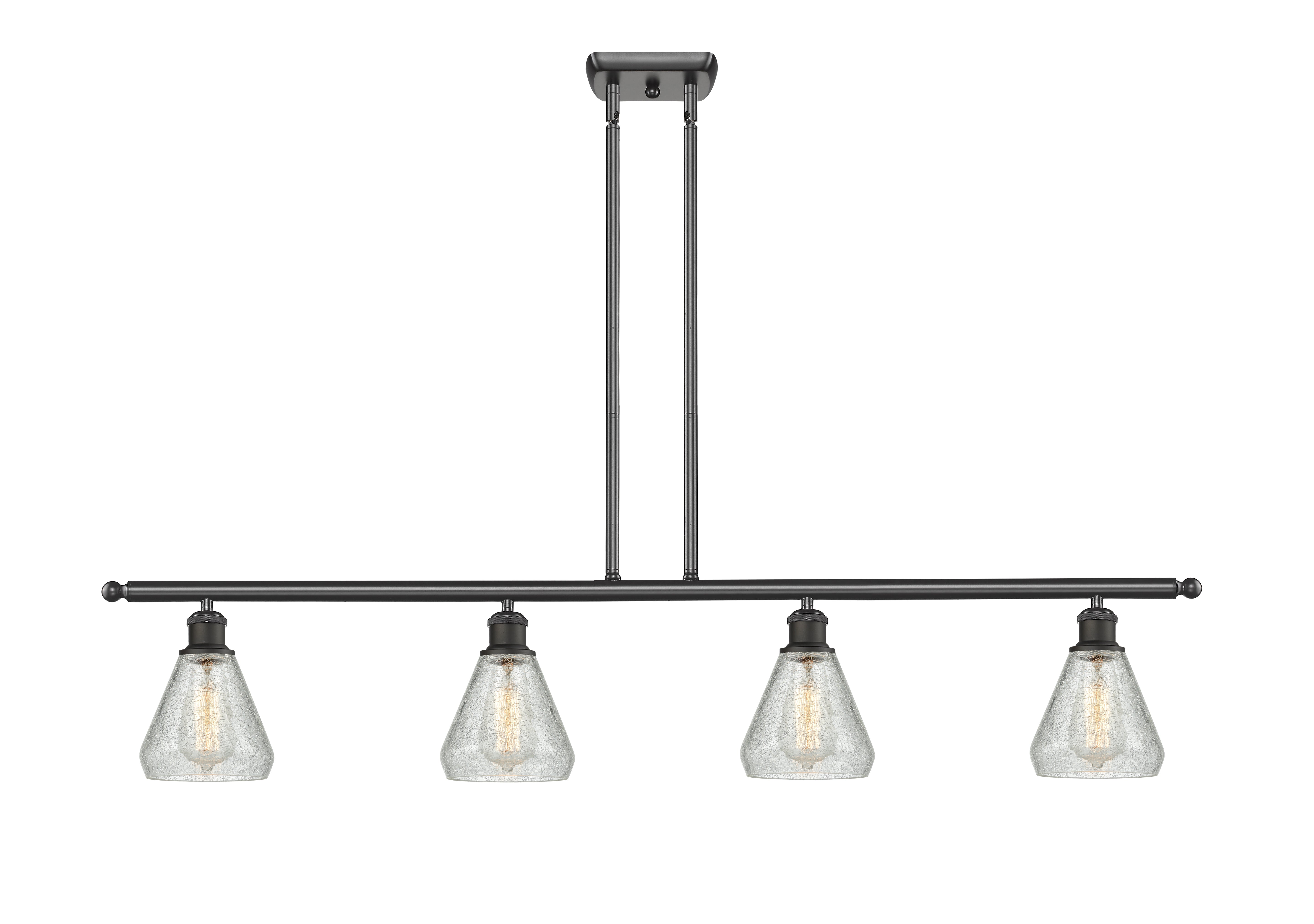 Ballston Island Light Cast Brass Finish