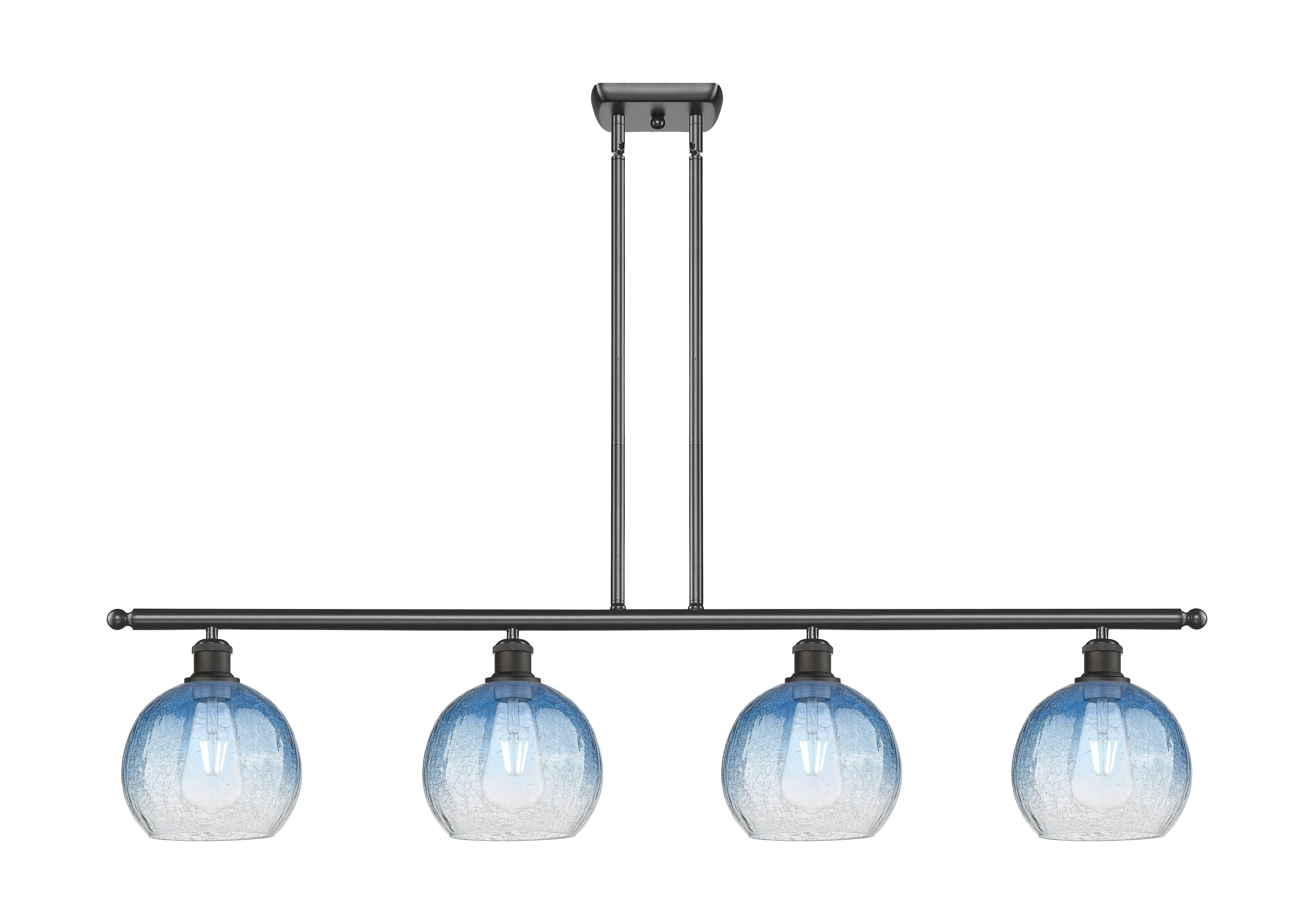 Ballston Island Light Cast Brass Finish