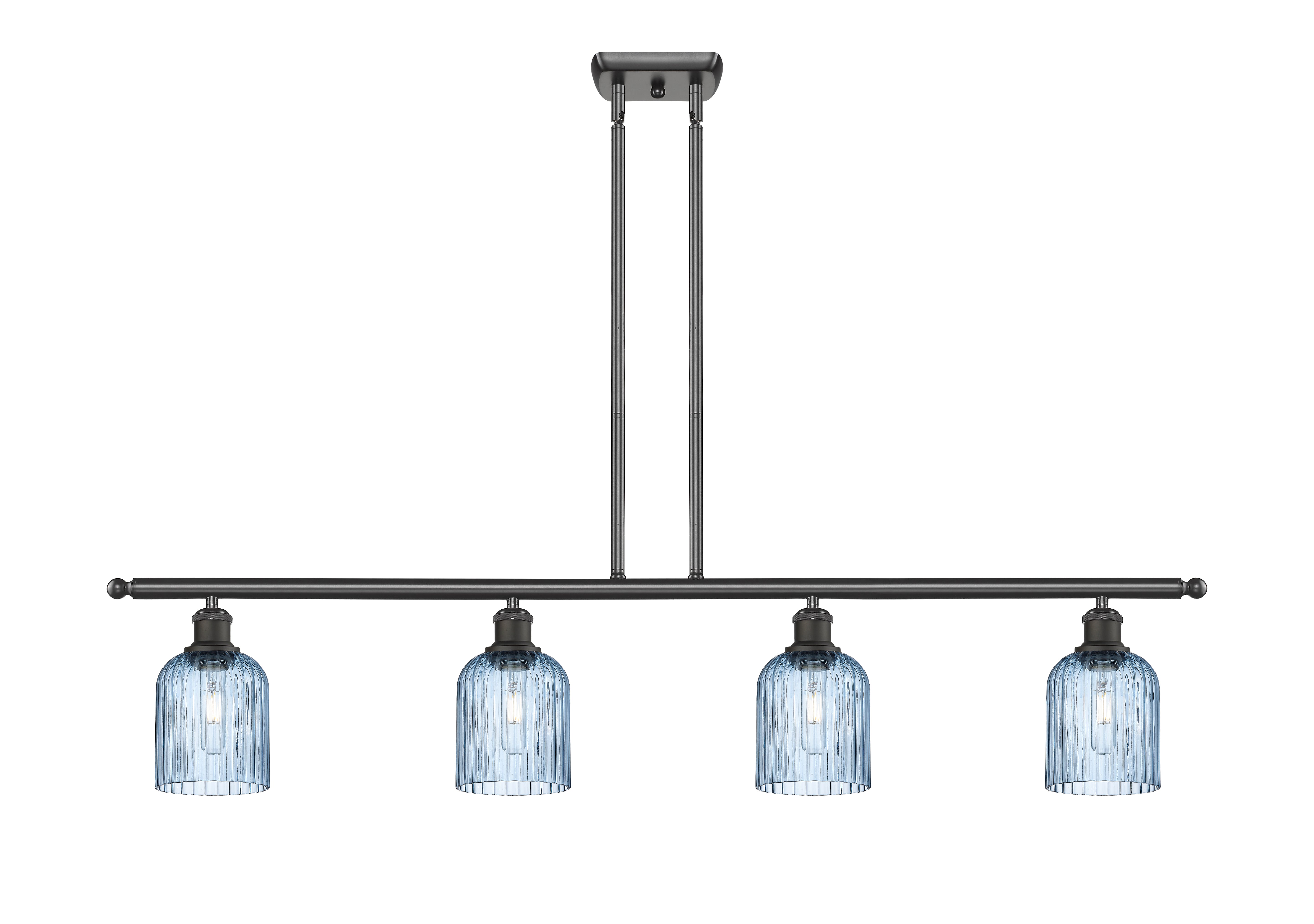 Ballston Island Light Cast Brass Finish