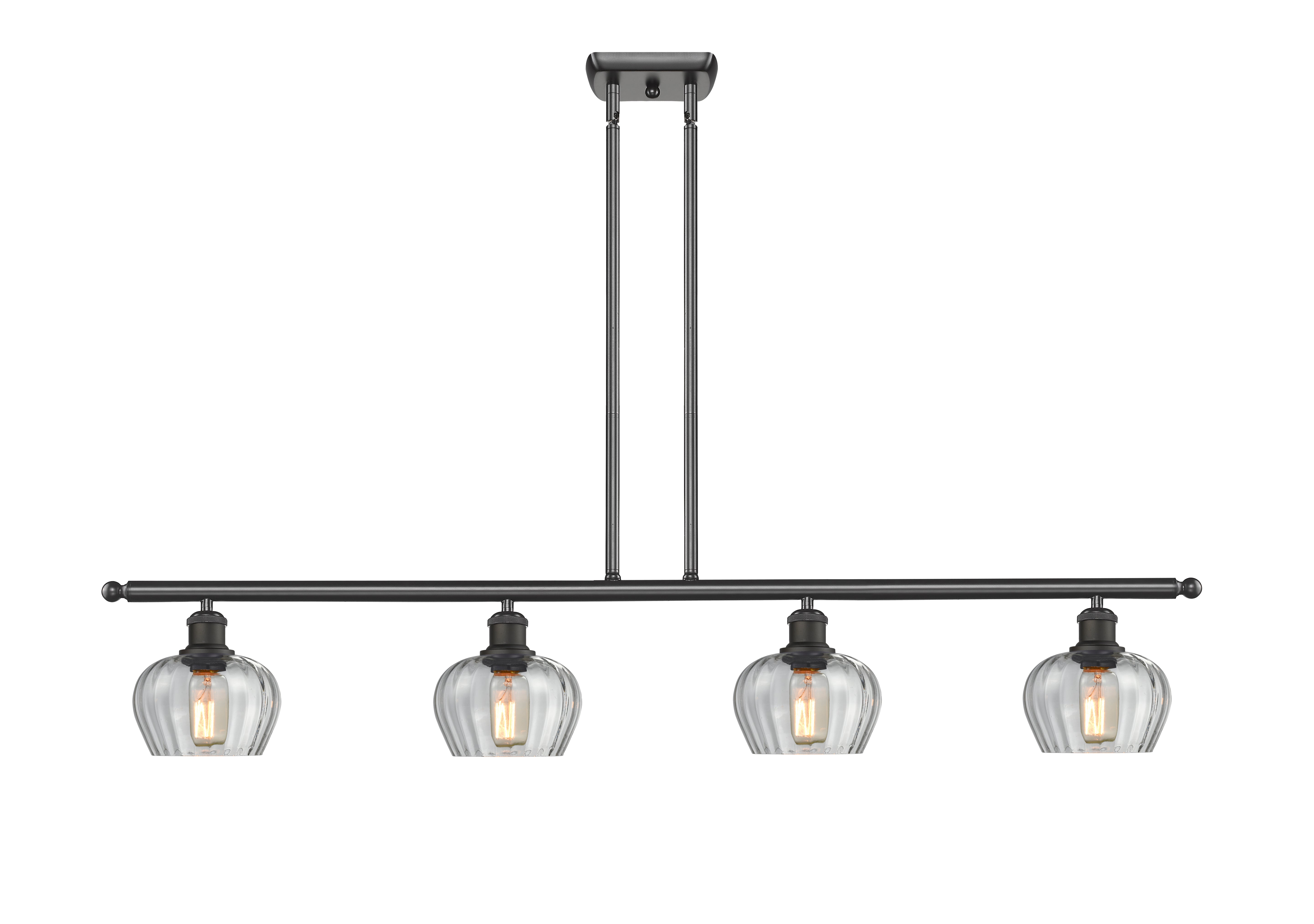 Ballston Island Light Cast Brass Dimmable