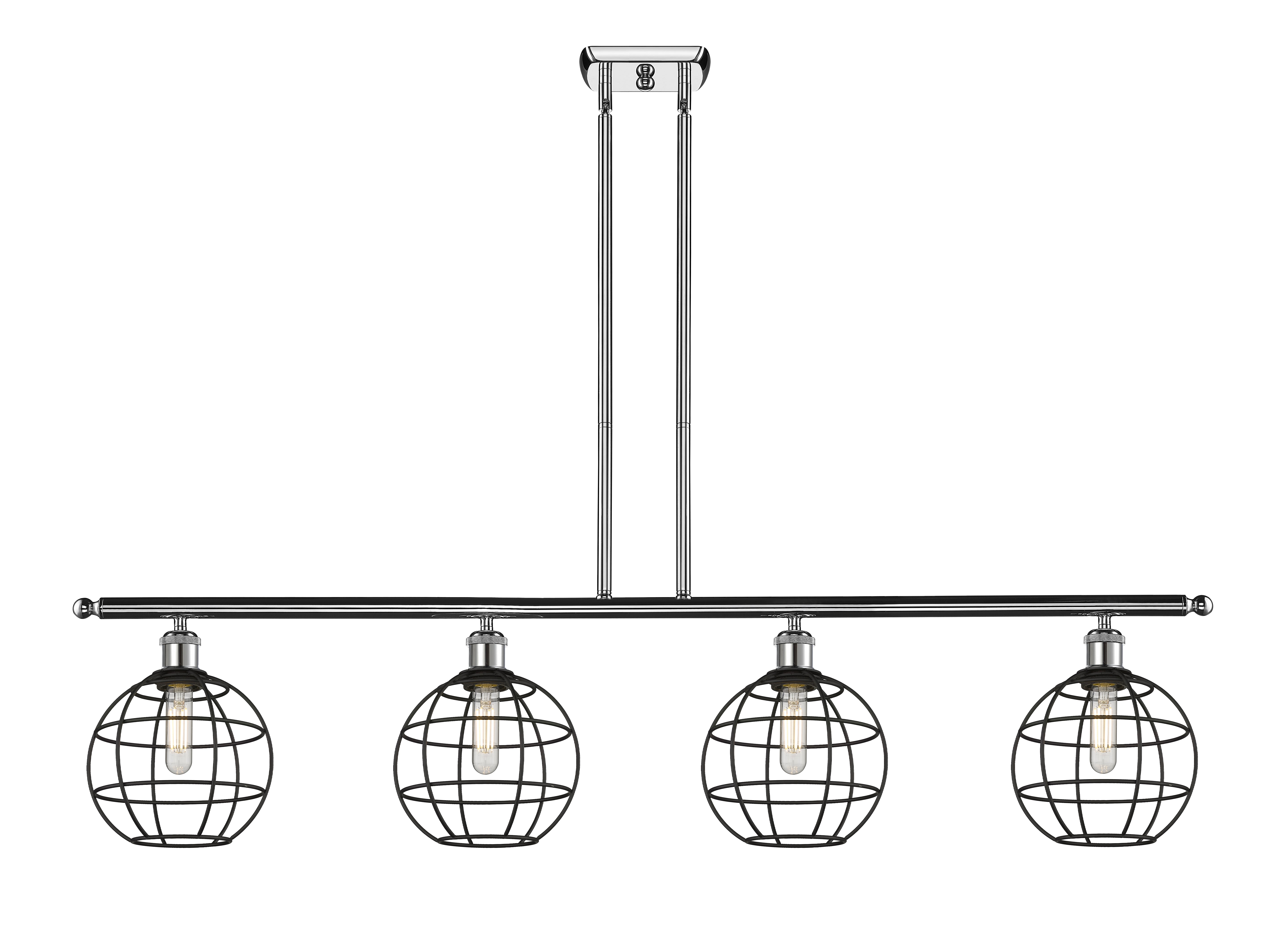 Ballston Island Light Cast Brass Finish