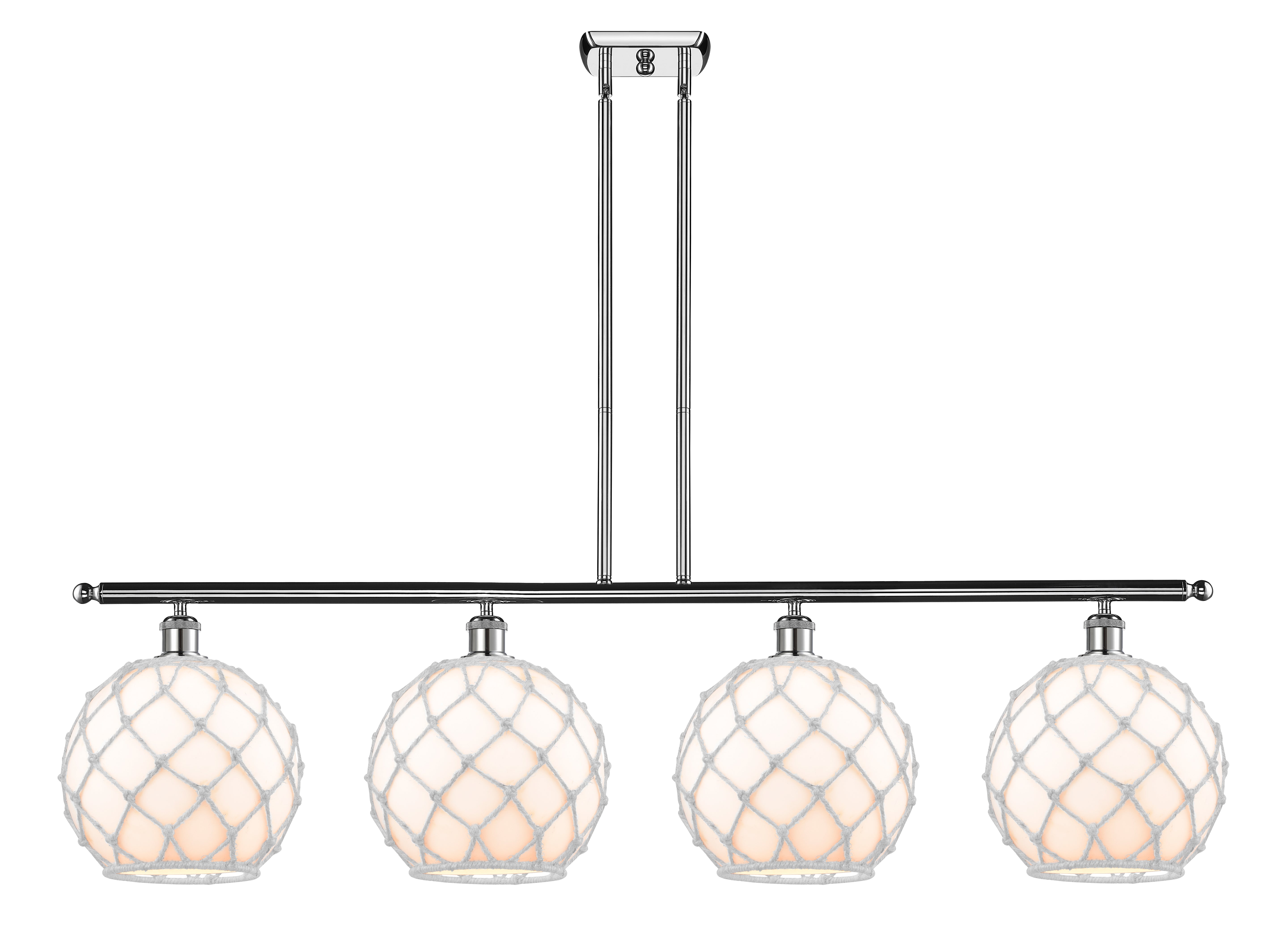 Ballston Island Light Cast Brass Finish