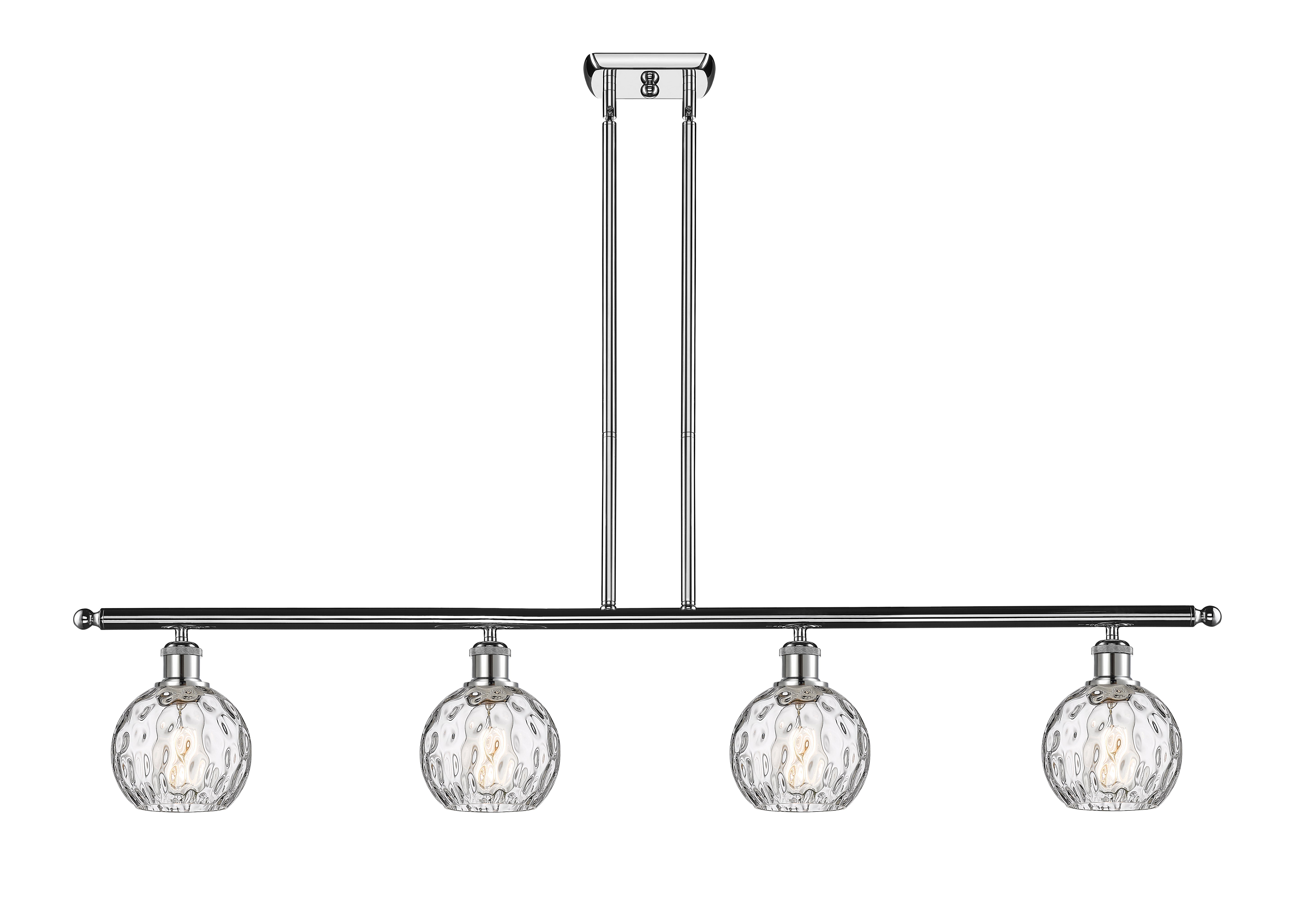 Ballston Island Light Cast Brass Finish