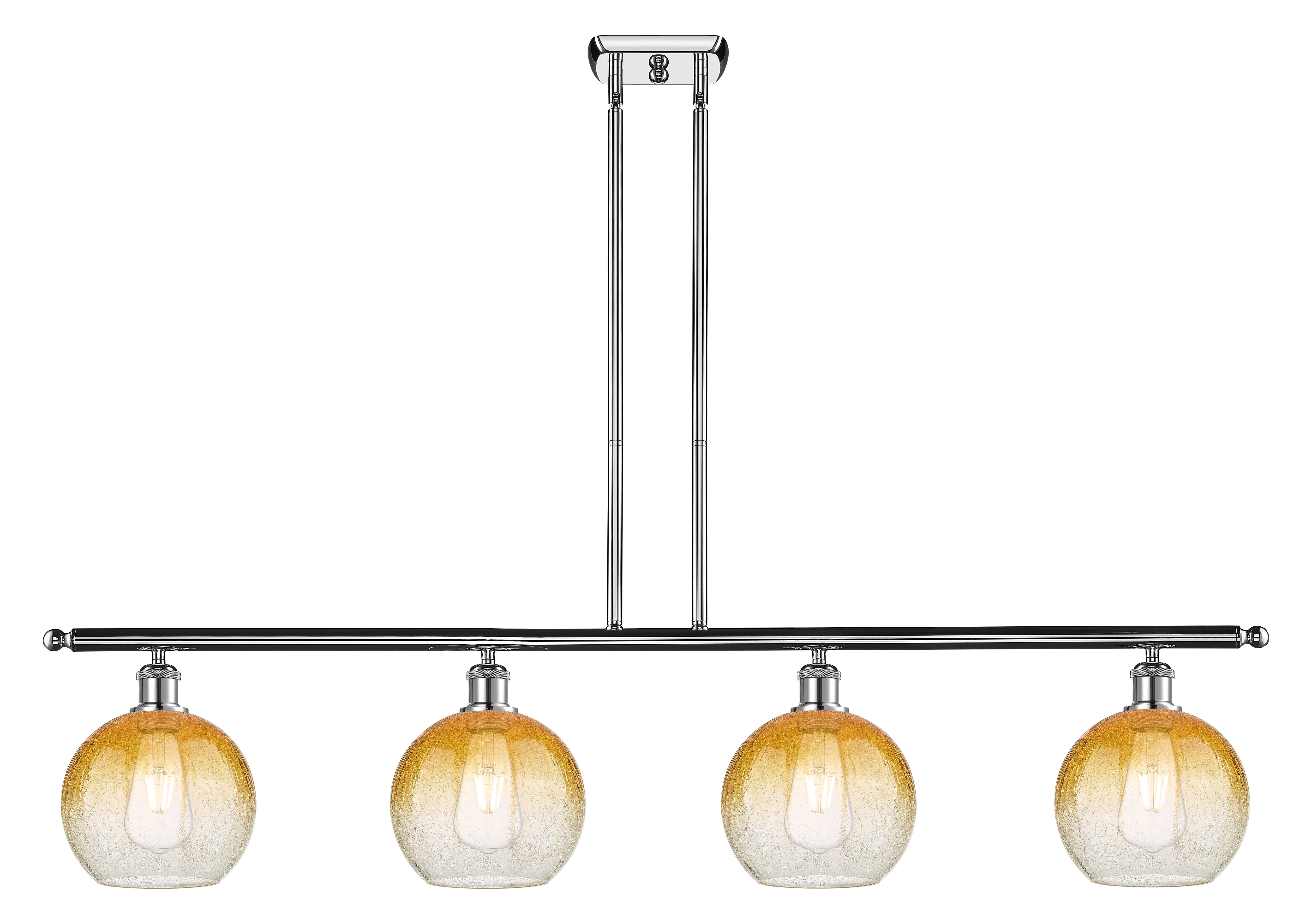 Ballston Island Light Cast Brass Finish