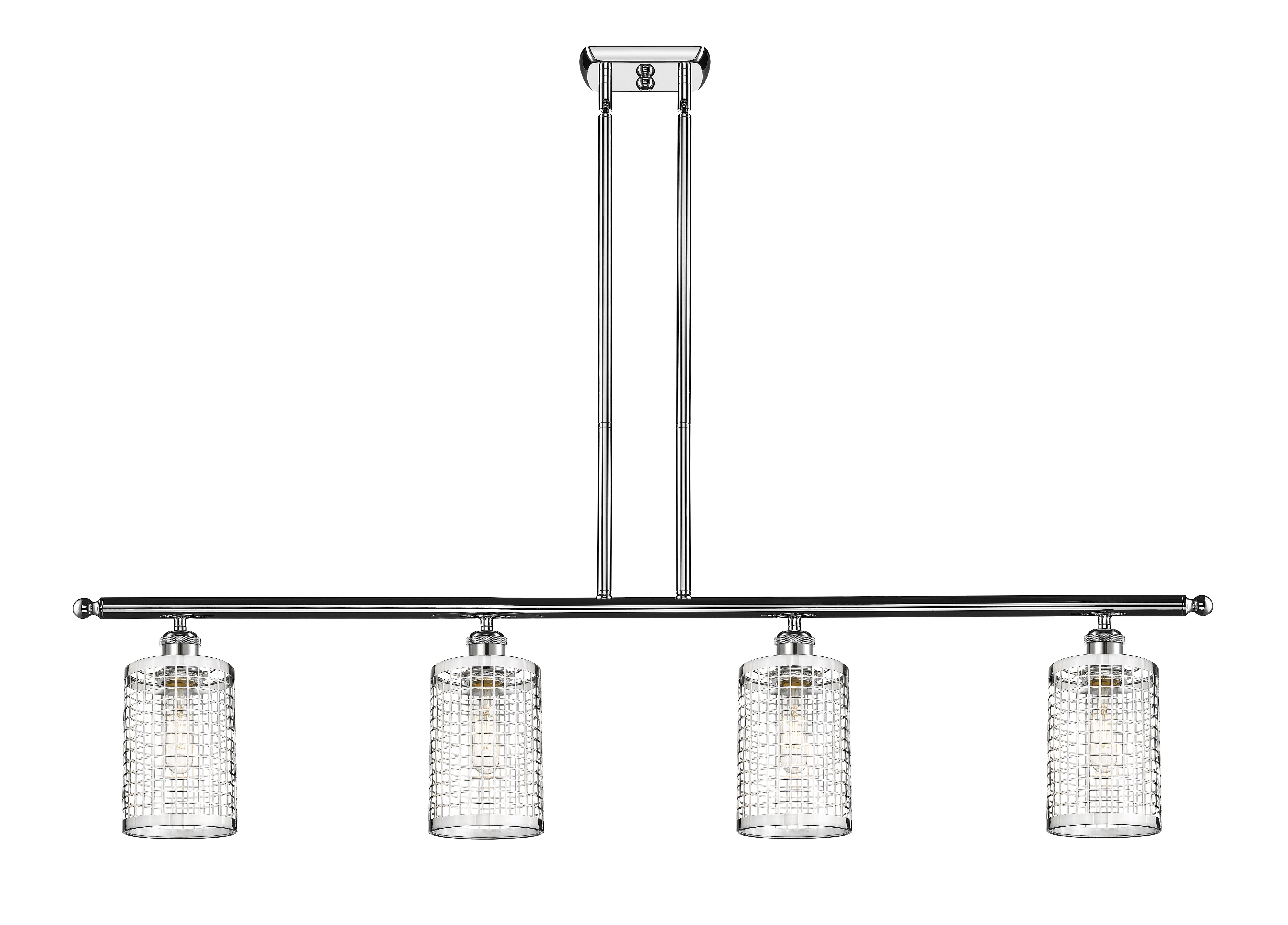 Ballston Island Light 48 Inch Cast Brass