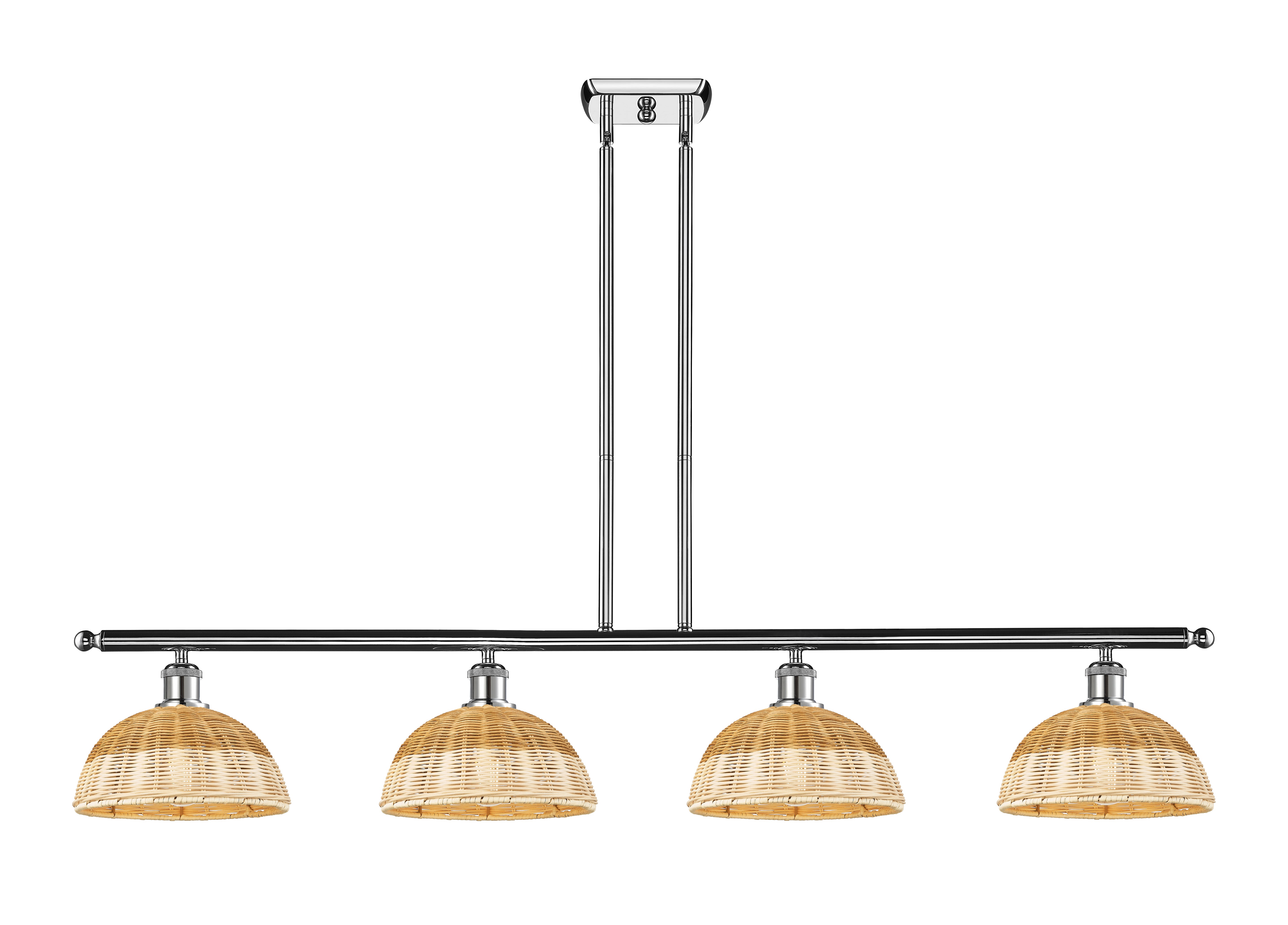 Ballston Island Light Cast Brass Finish
