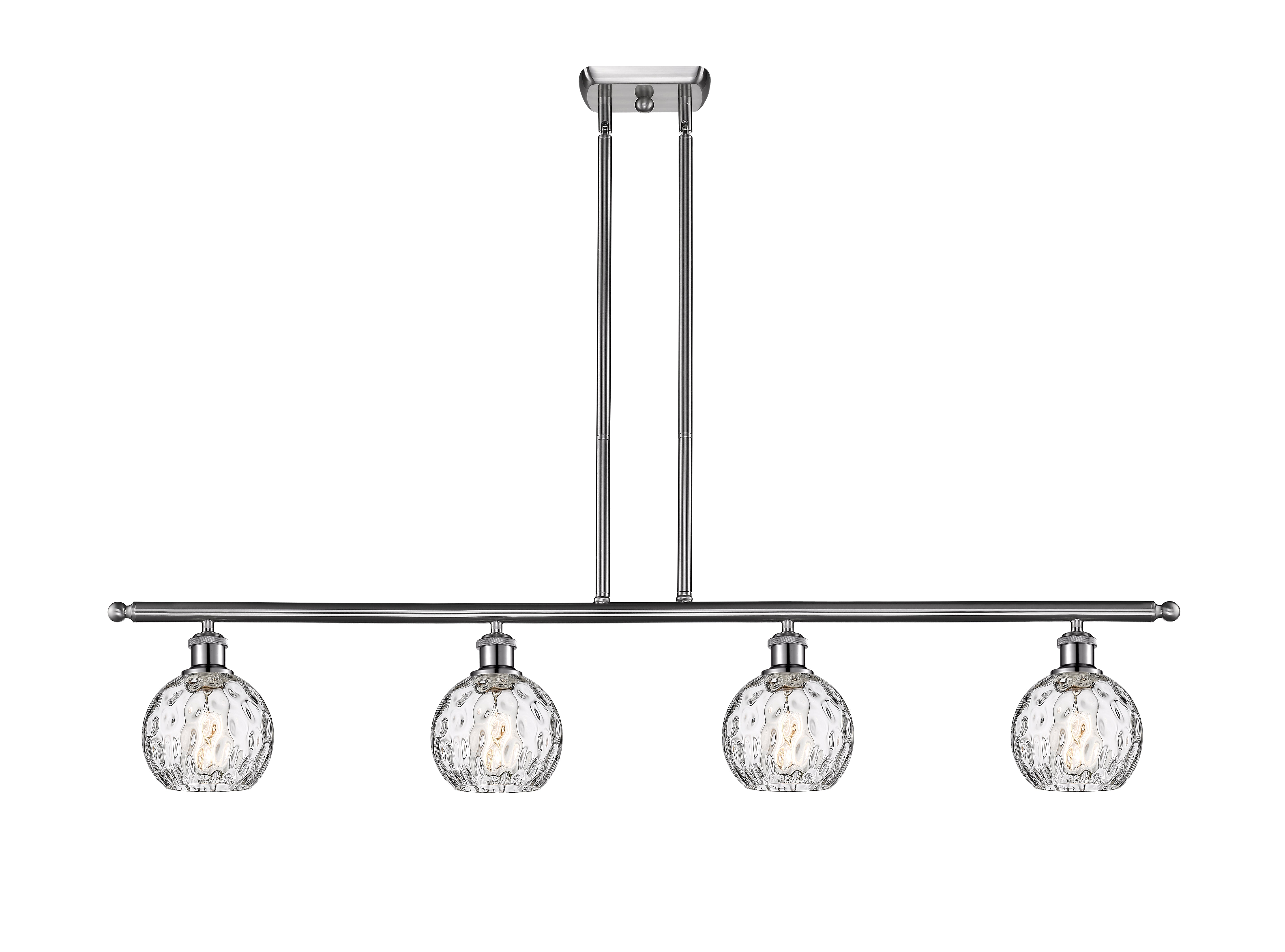 Ballston Island Light Cast Brass Finish