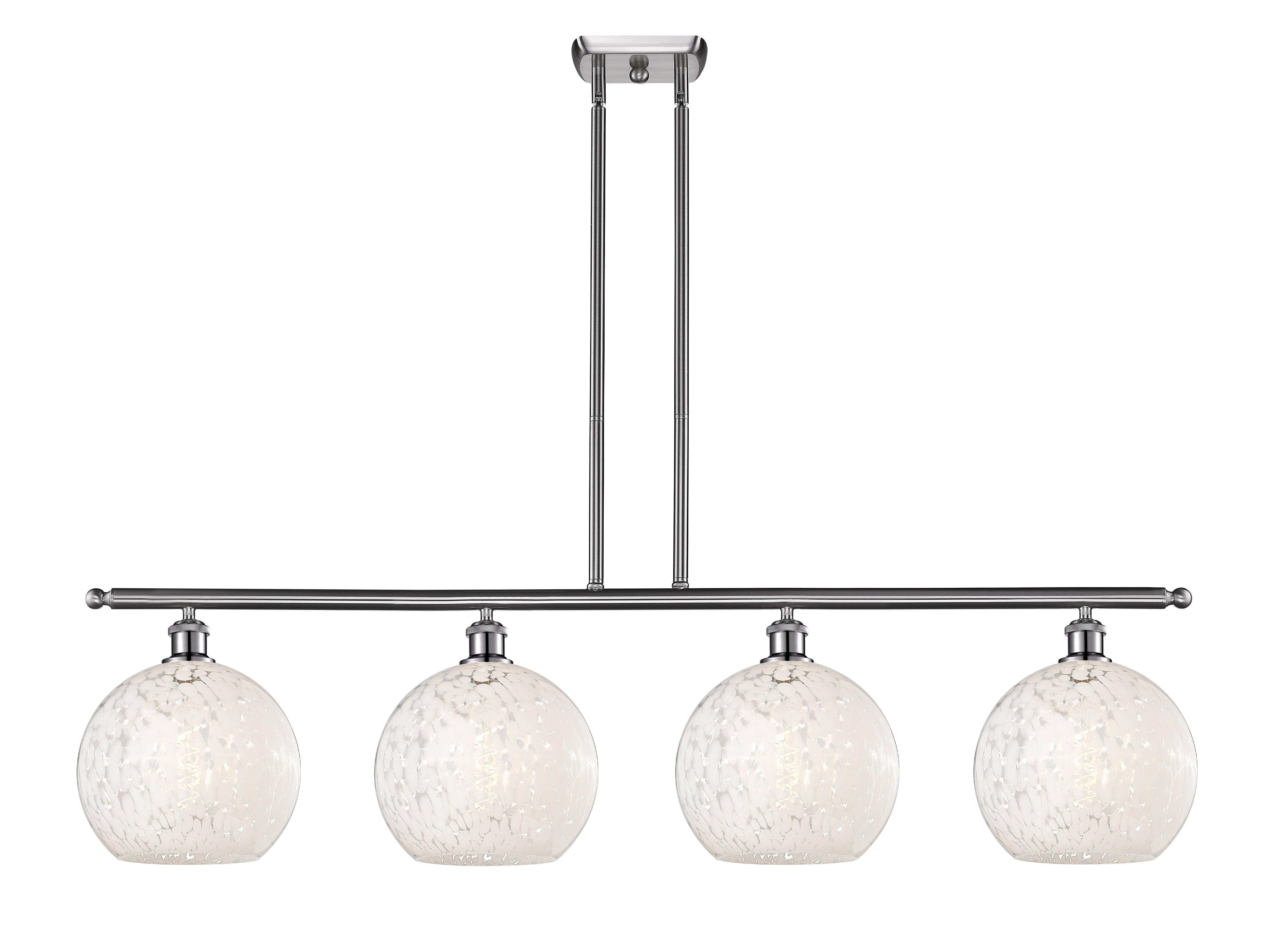 Ballston Island Light Cast Brass Finish