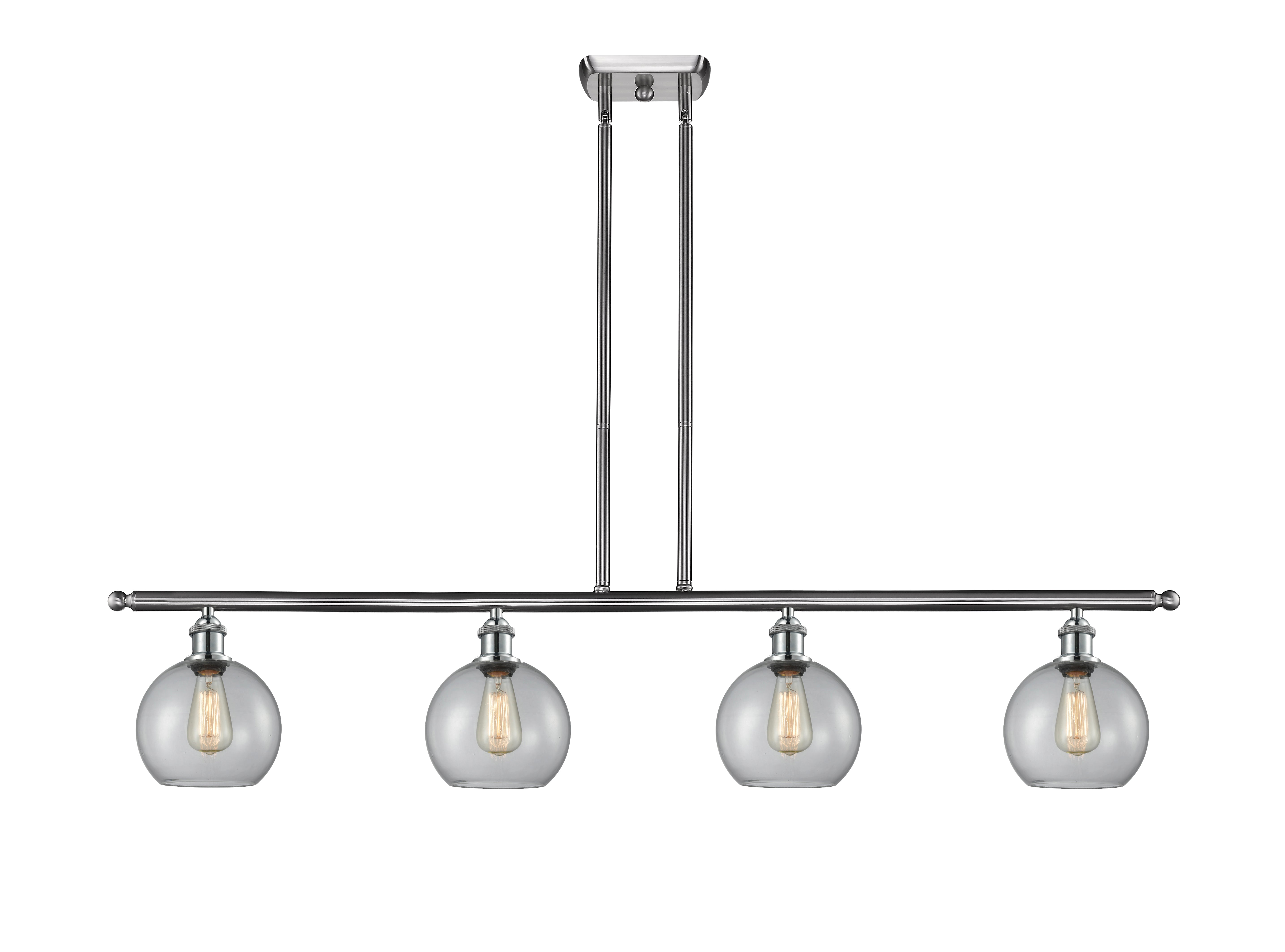 Ballston Island Light Cast Brass Finish