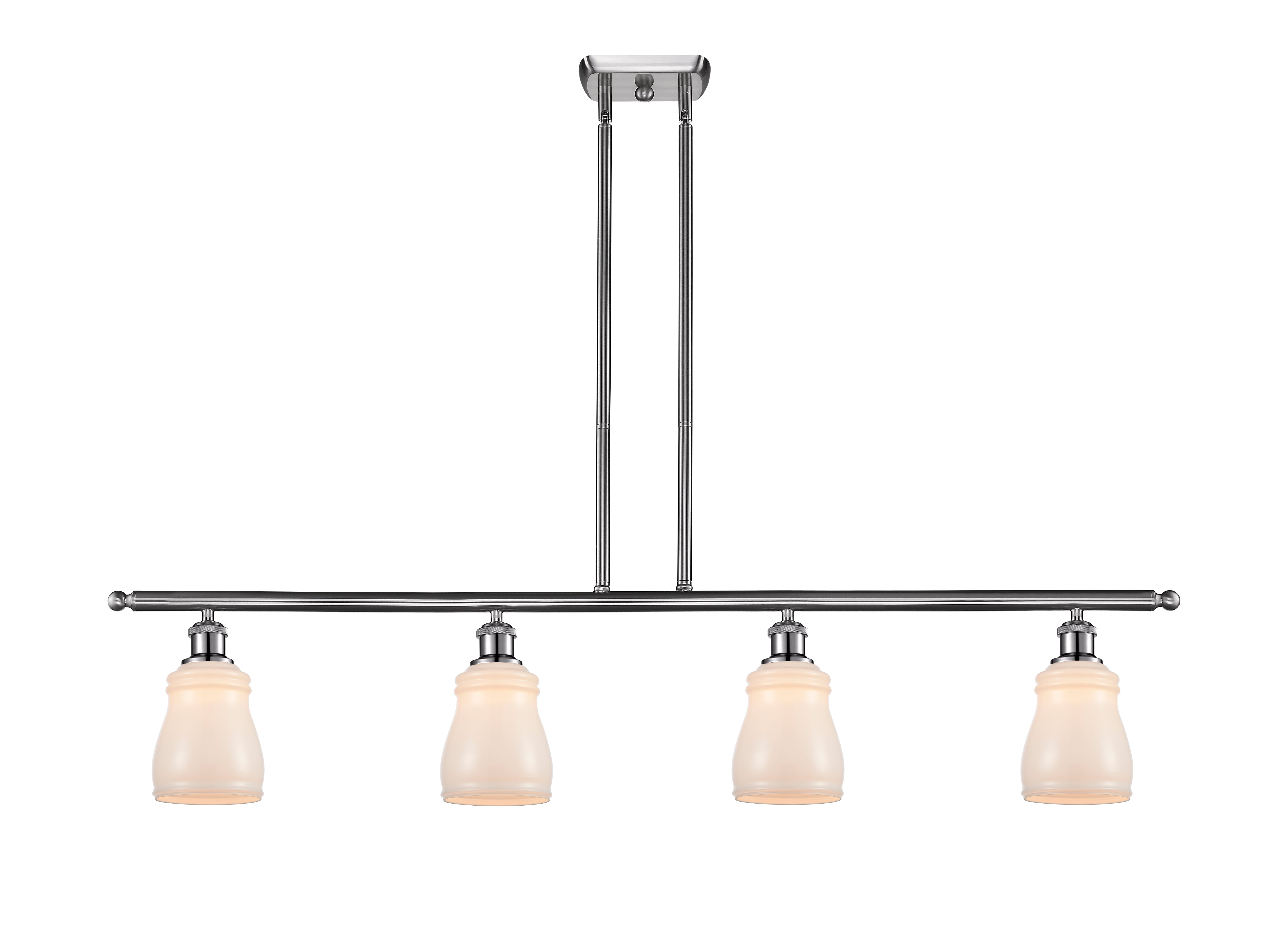 Ballston Island Light Cast Brass Finish