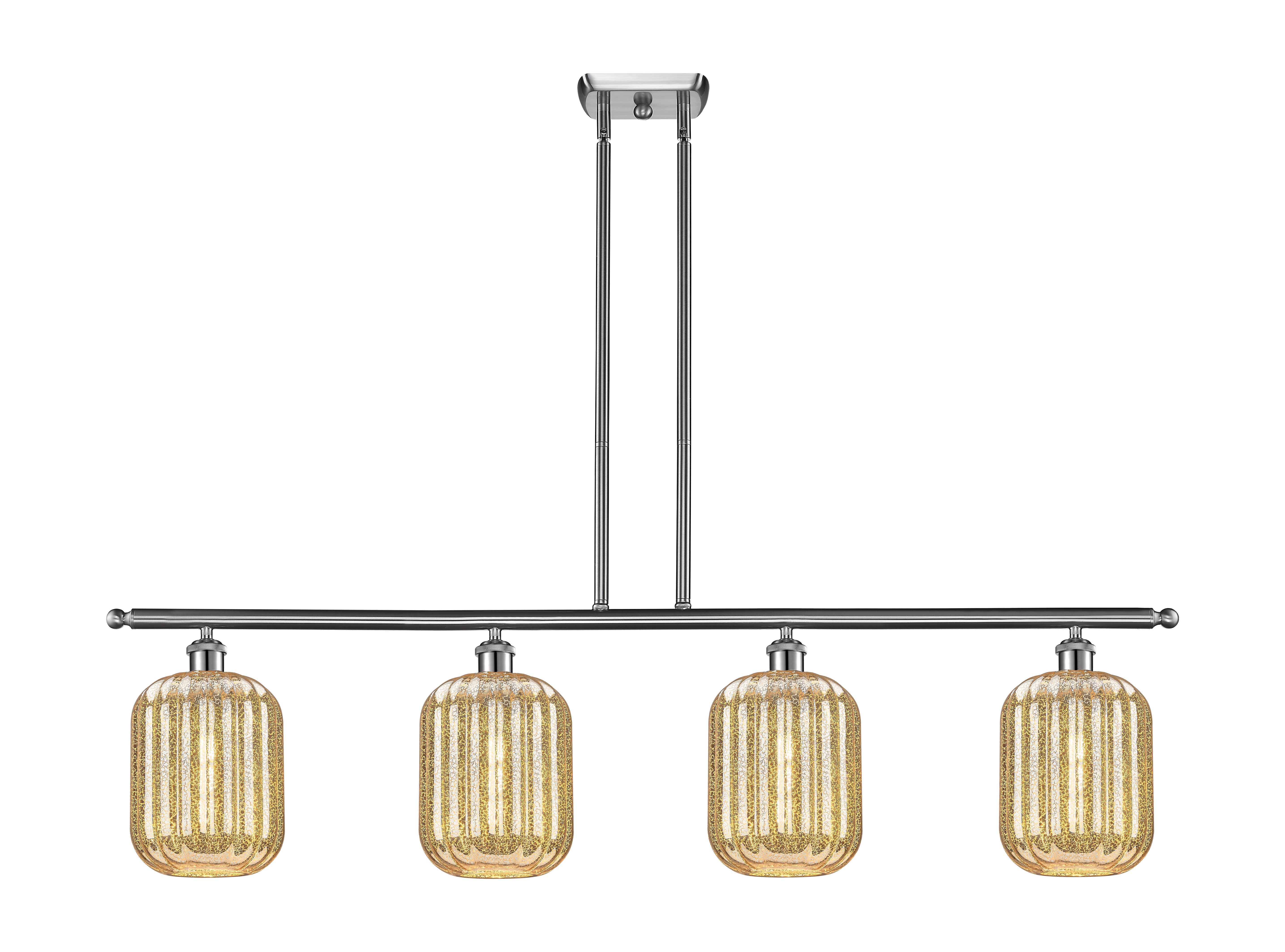Ballston Island Light Cast Brass Finish