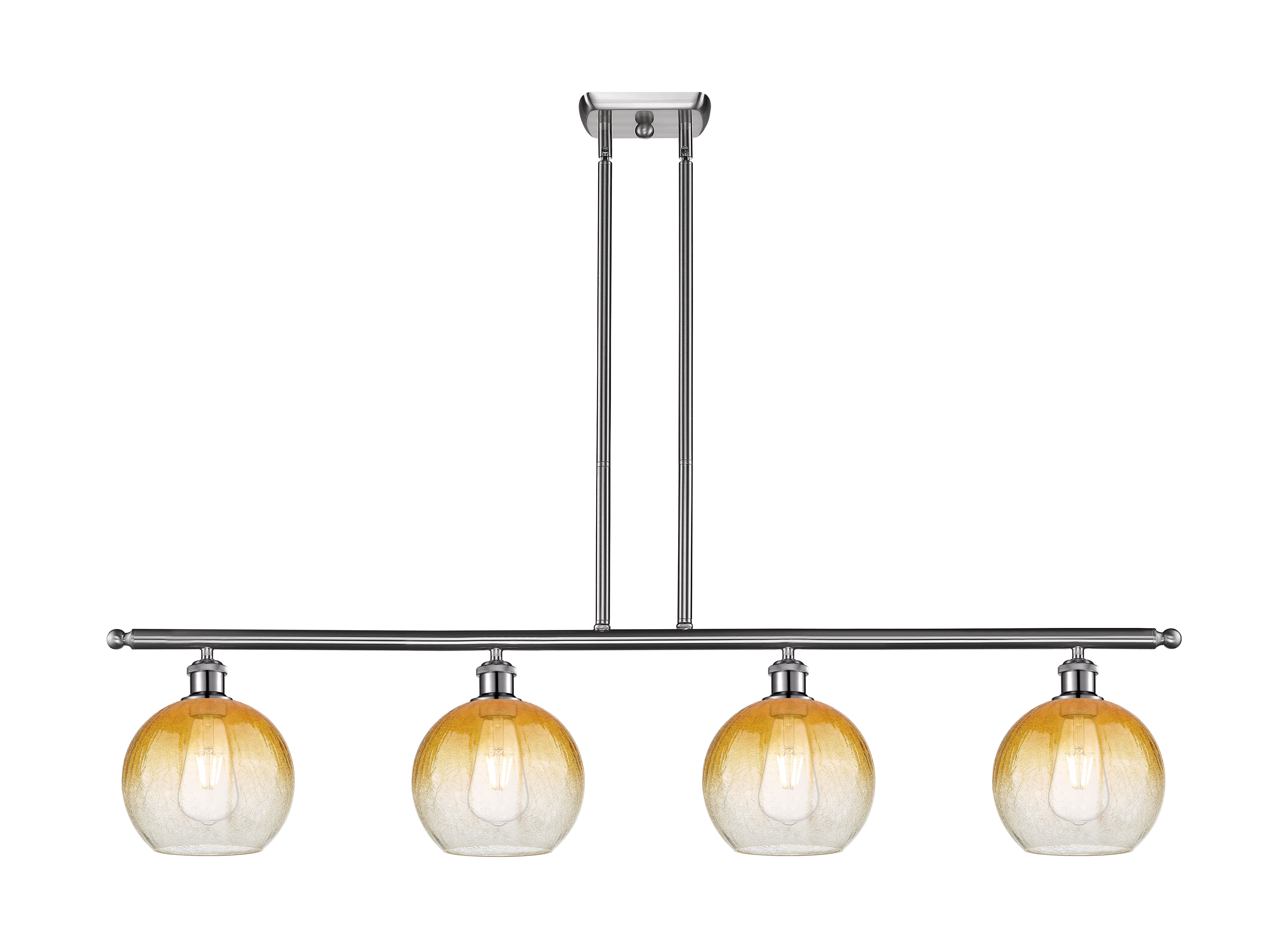Ballston Island Light Cast Brass Finish