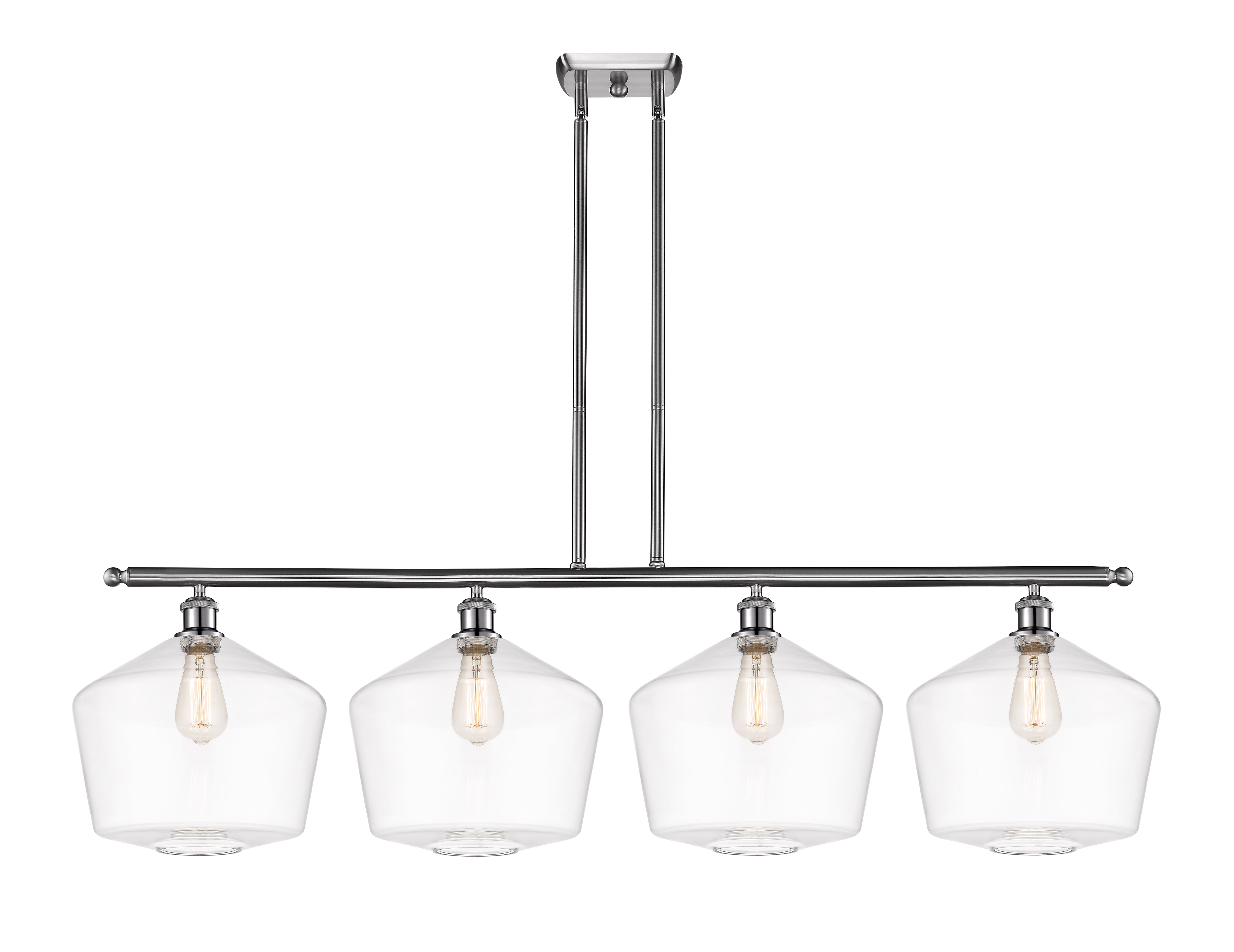 Ballston Island Light Cast Brass Finish