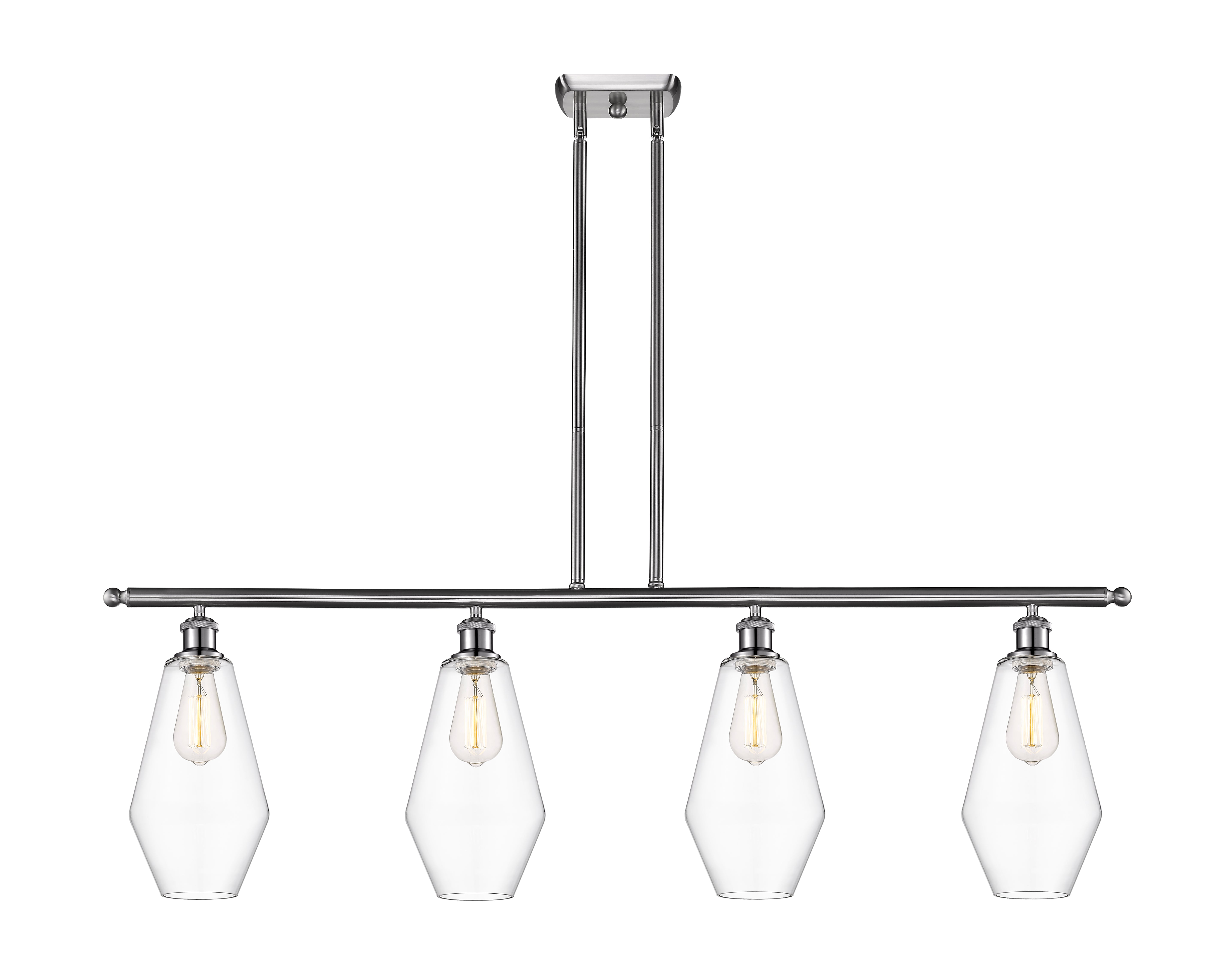 Ballston Island Light 48 Inch Cast Brass