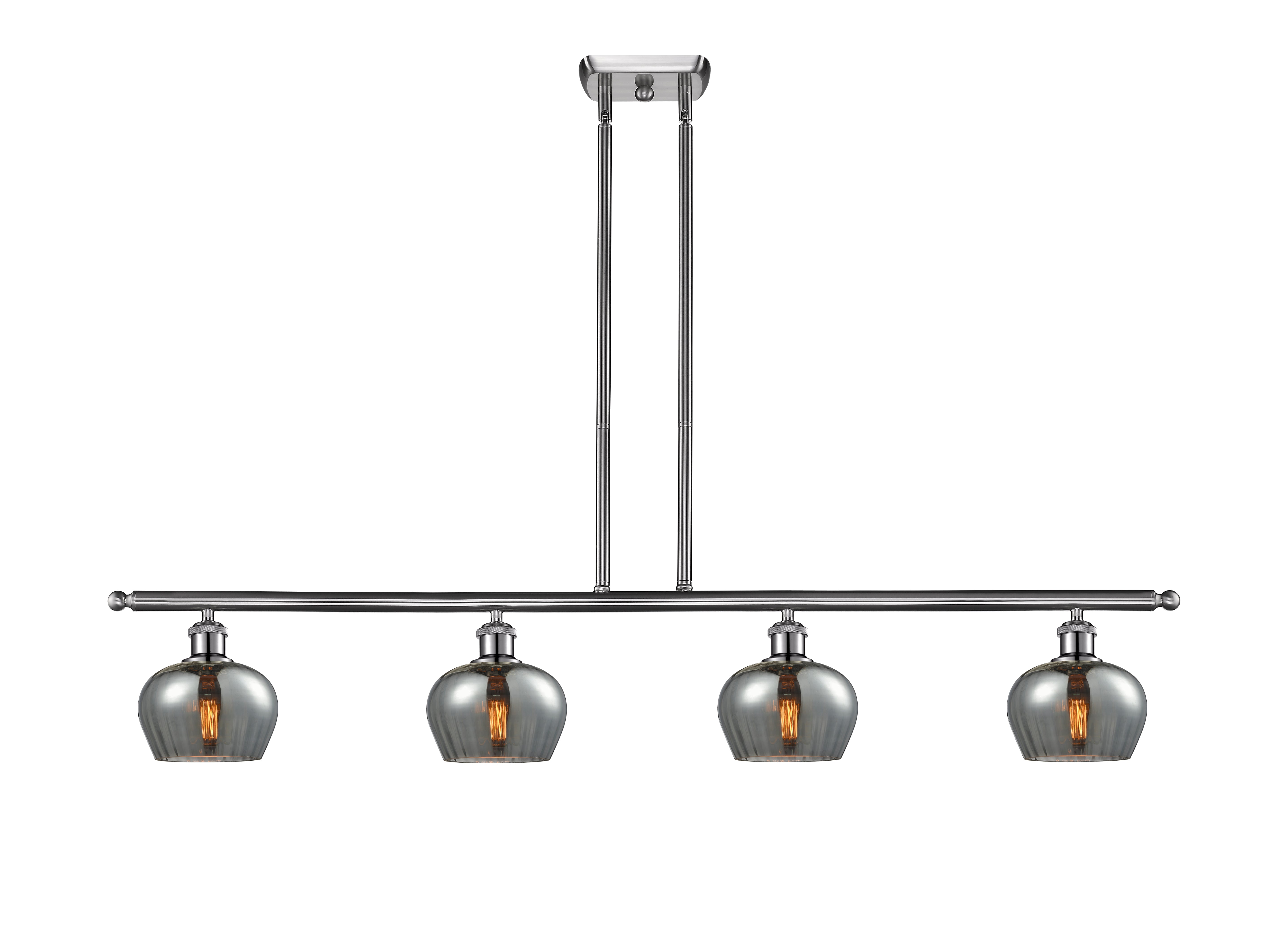 Ballston Island Light Cast Brass Dimmable