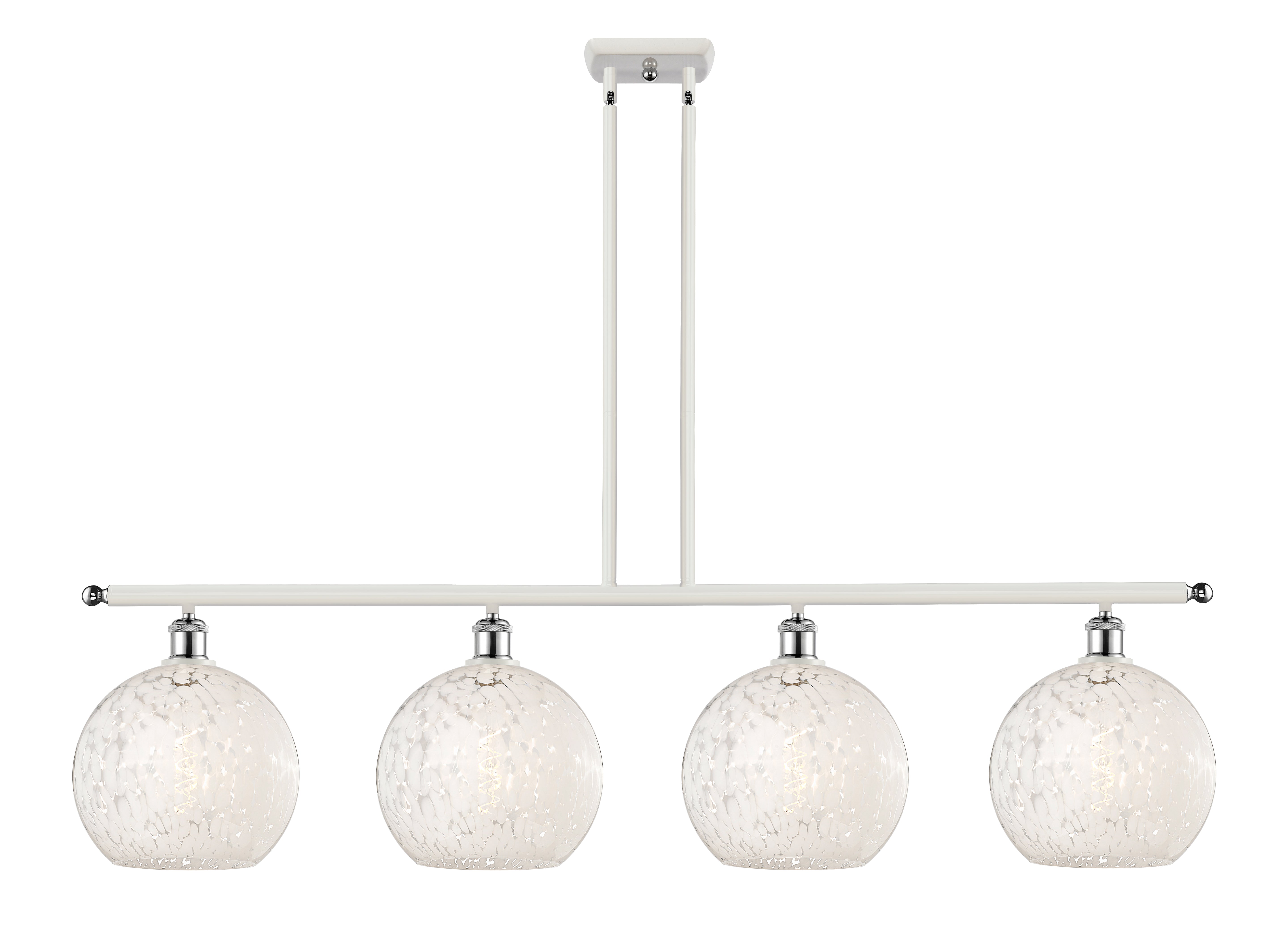 Ballston Island Light Cast Brass Finish