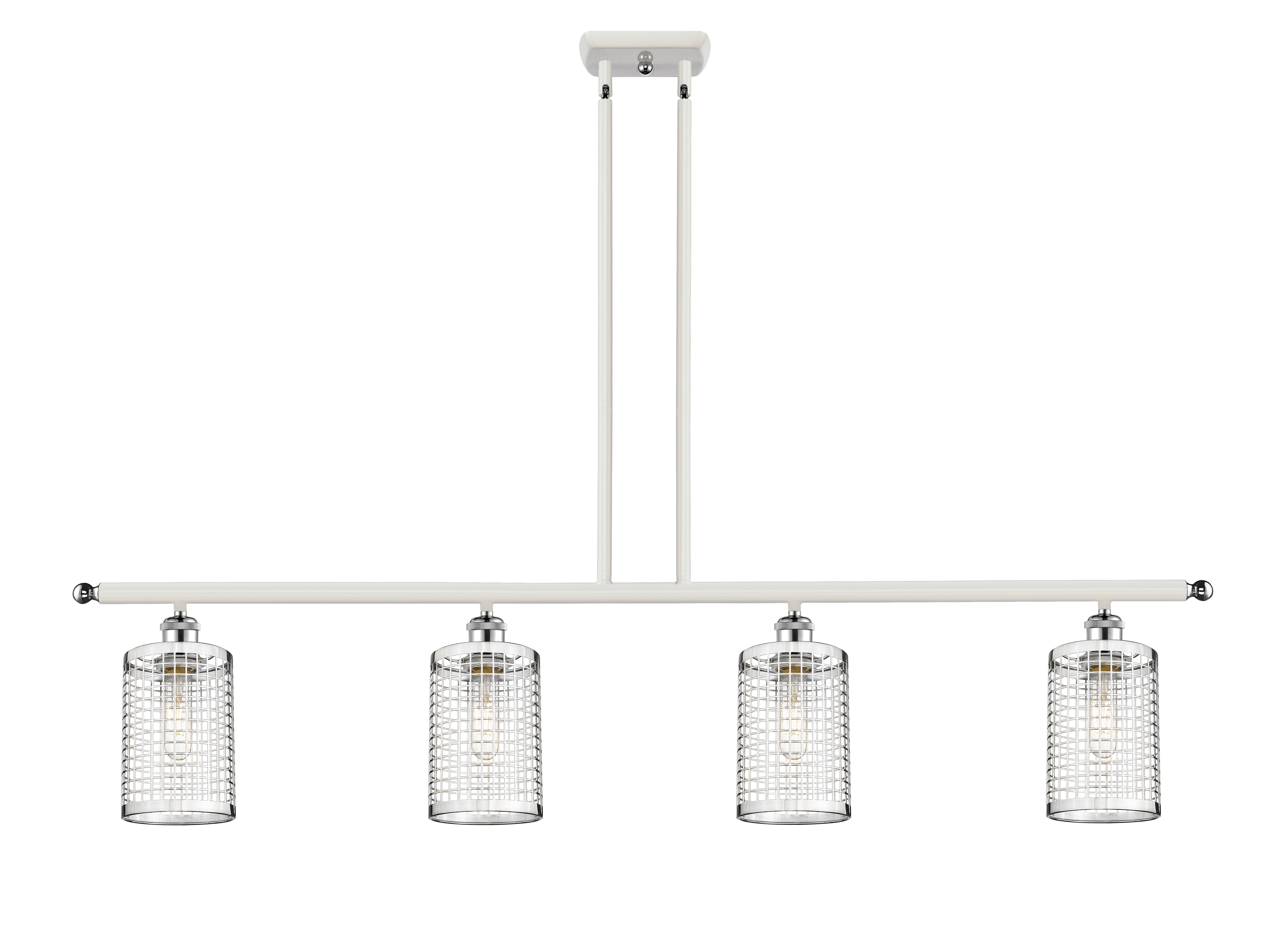 Ballston Island Light 48 Inch Cast Brass