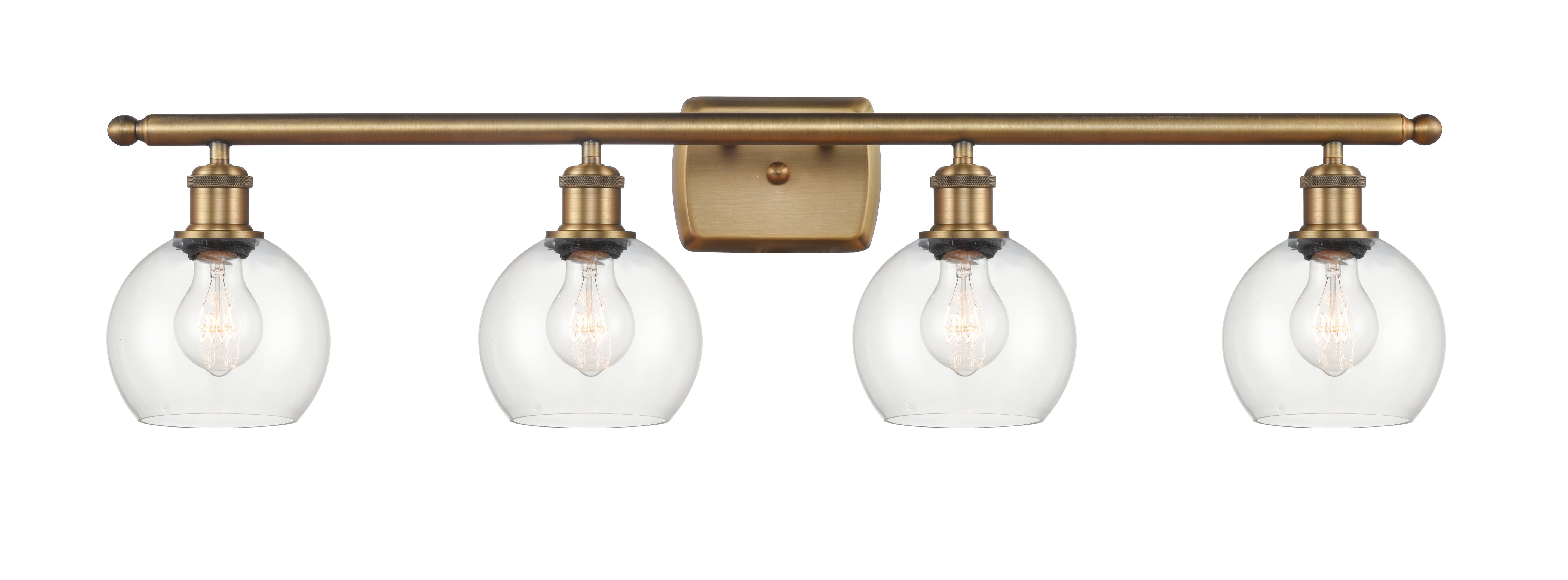 Ballston Vanity Light Cast Brass Finish
