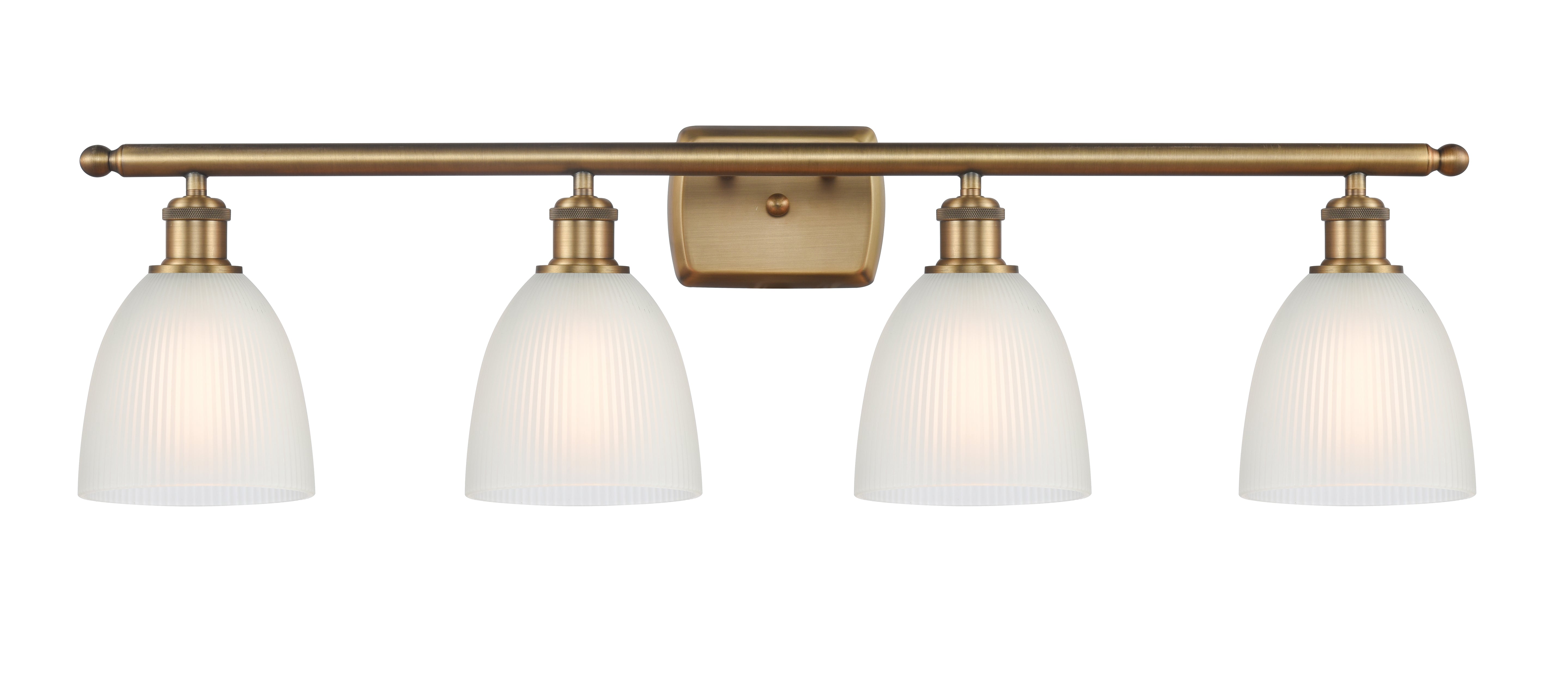 Ballston Bath Vanity Light Cast Brass Finish