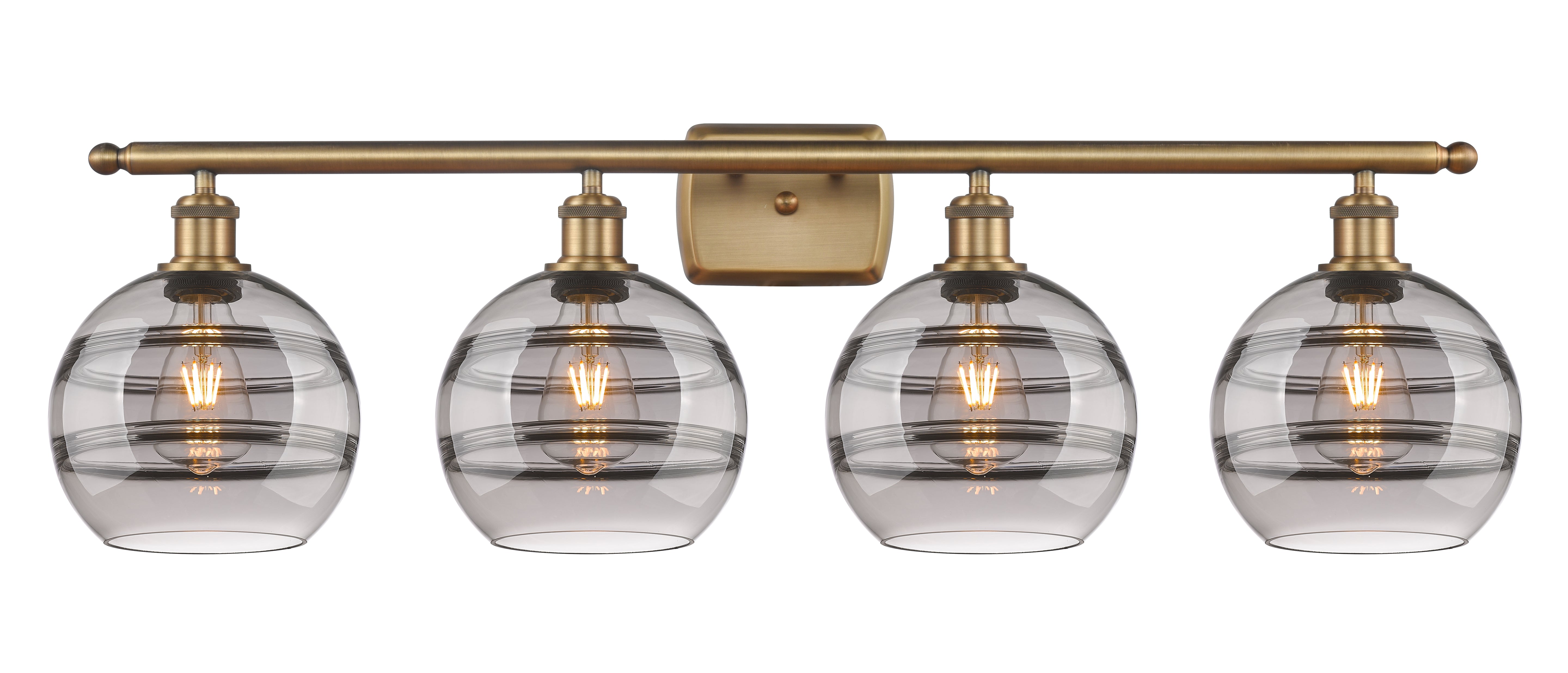Ballston Bath Vanity Light Cast Brass Finish