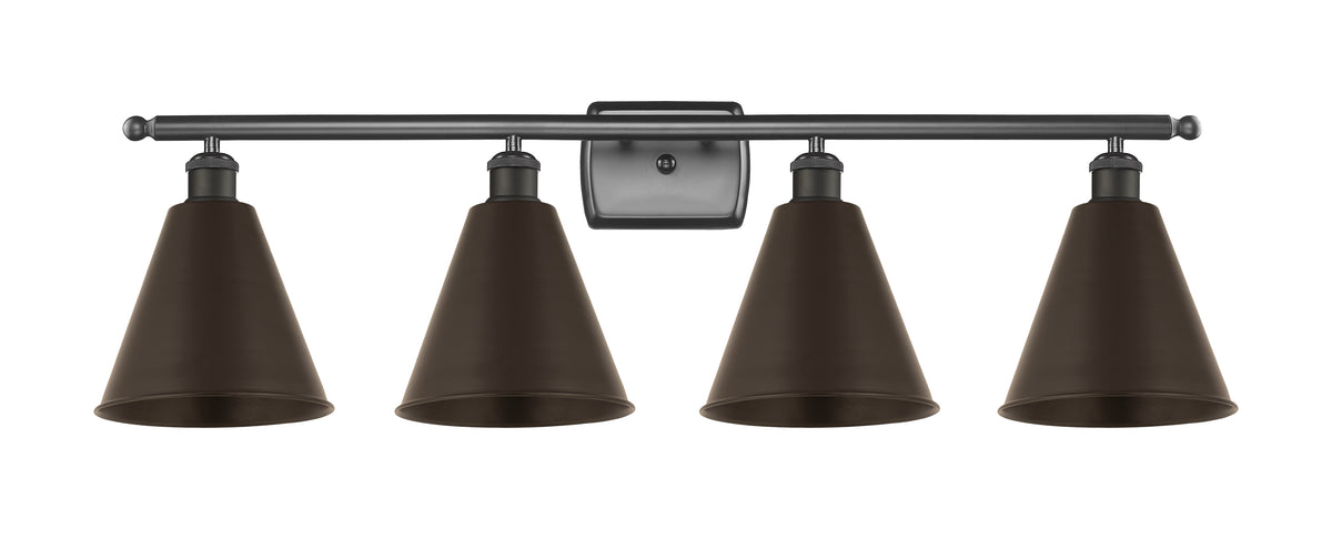 Berkshire Metal 38-Inch 4-Light Bath Vanity Light