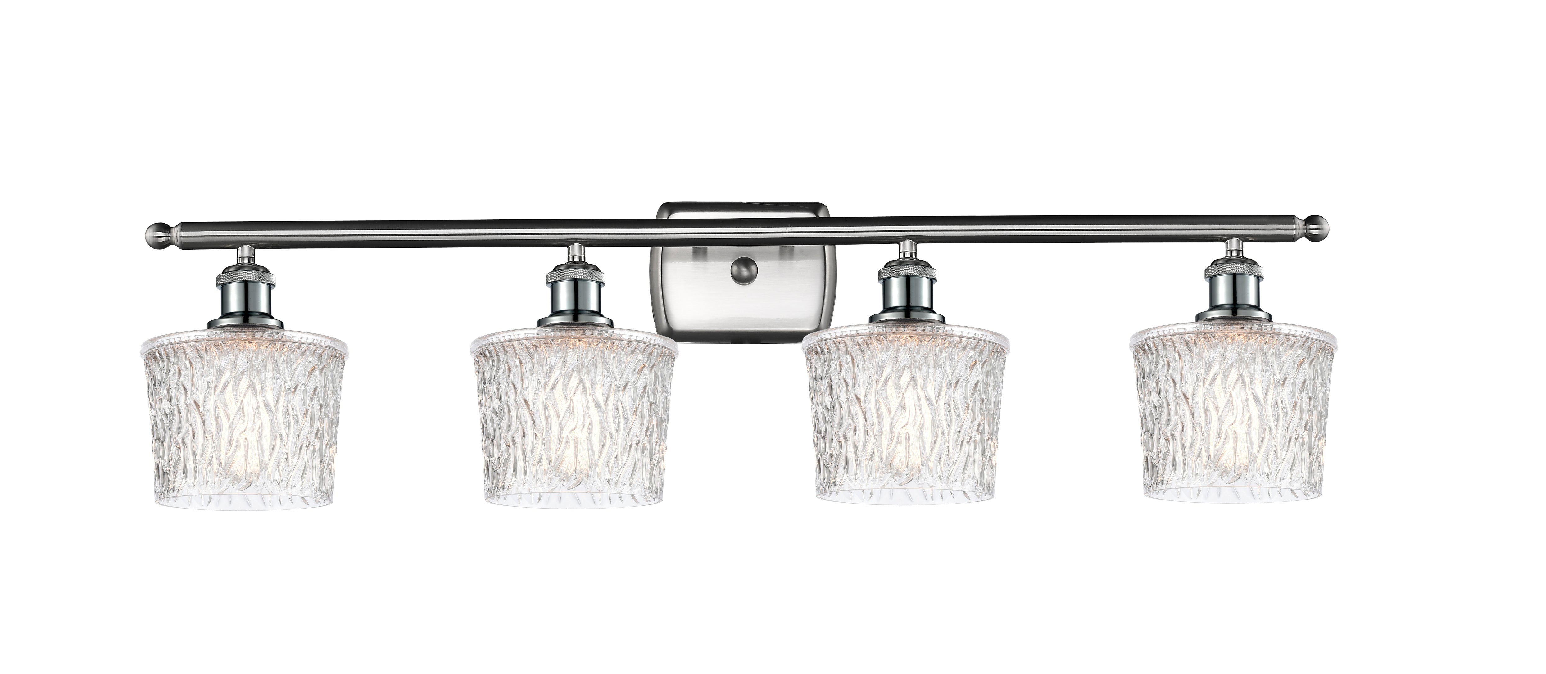Ballston Bath Vanity Light Modern Glass Shade