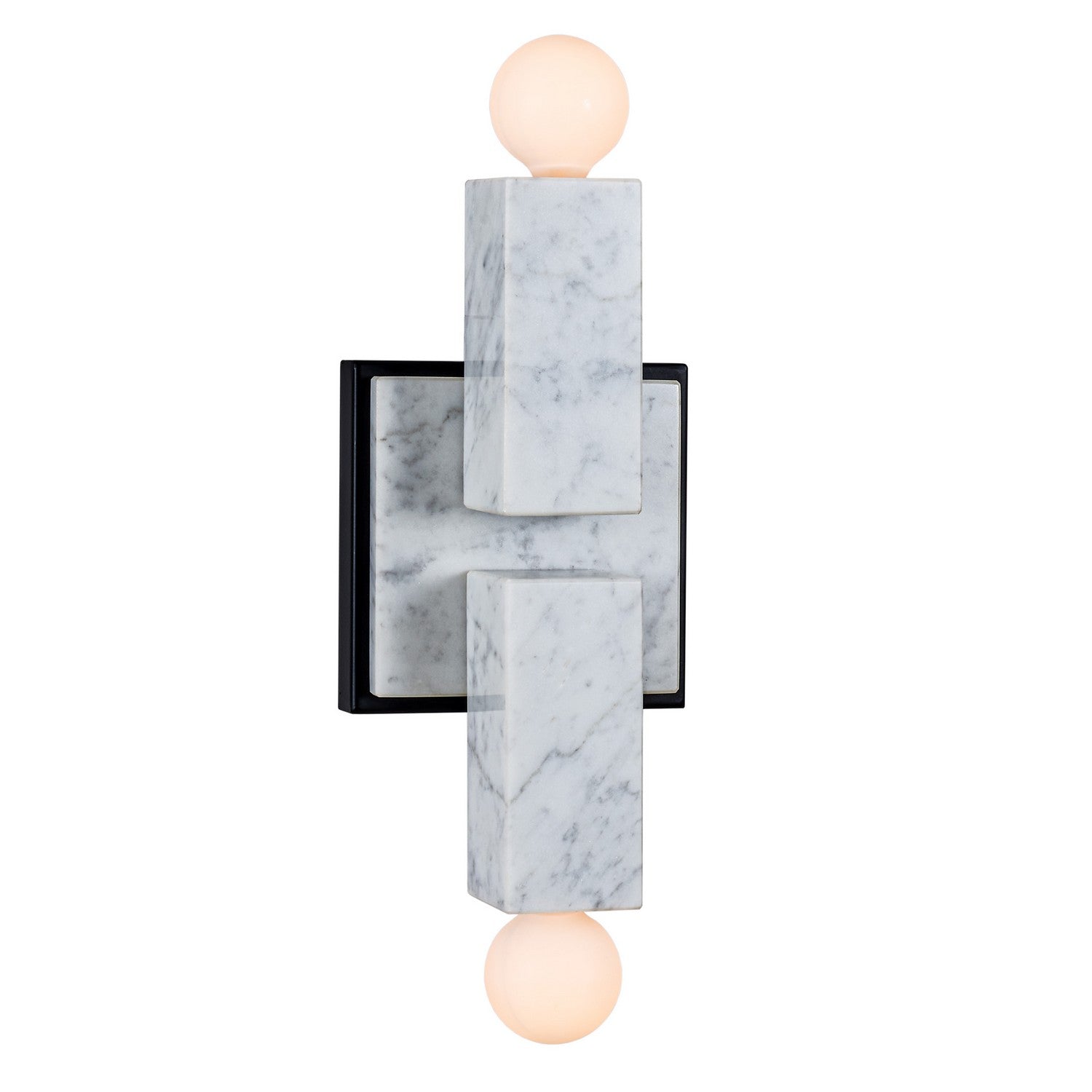 5'' Quadra 2 Light Matte Black Wall Sconce