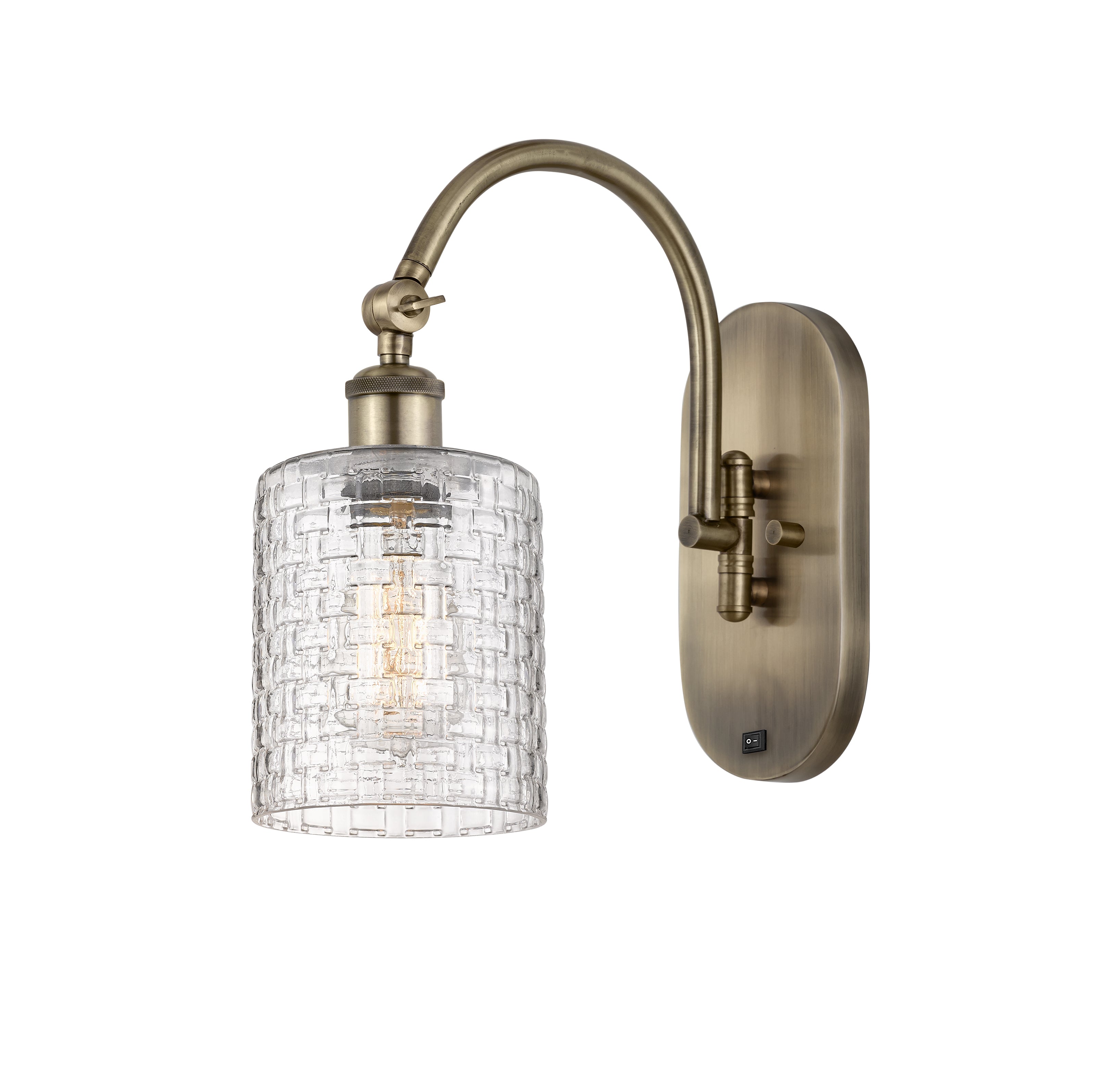 Ballston Swing Arm Cast Brass 5 Inch Wide