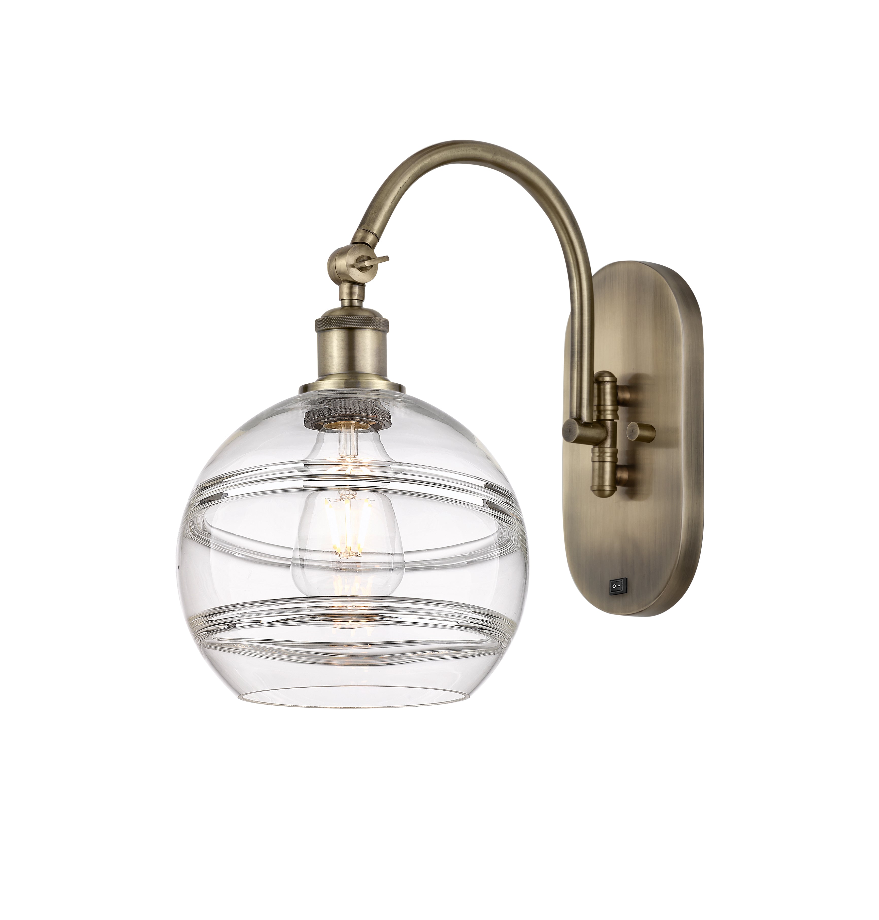 Ballston Swing Arm Cast Brass Finish